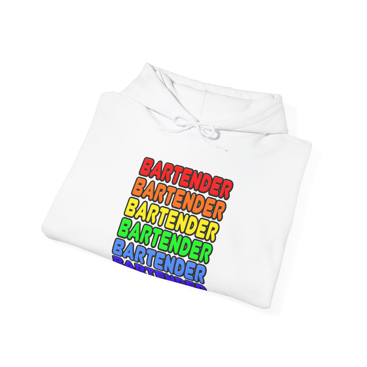 Rainbow Bartender - Unisex Heavy Blend™ Hooded Sweatshirt
