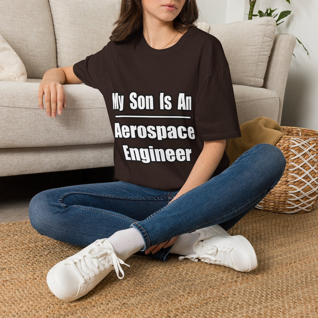 My Son Is An Aerospace Engineer - Unisex Softstyle T-Shirt