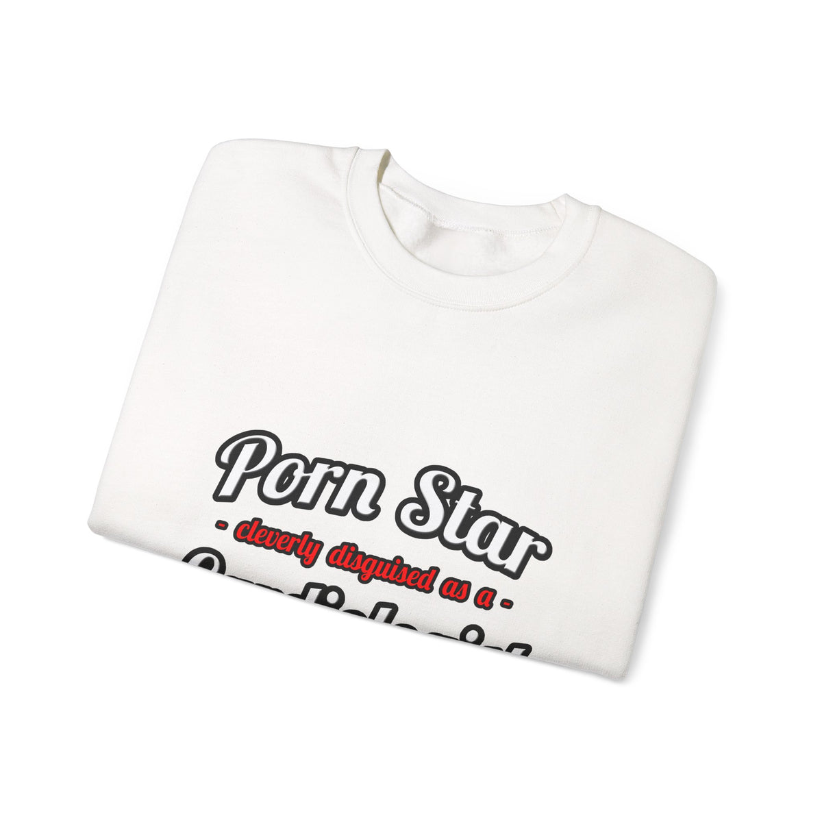 Porn Star...Cardiologist (2) - Unisex Heavy Blend™ Crewneck Sweatshirt