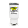 Professional Editor...Don't Try This At Home - Stainless Steel Travel Mug with Handle, 14oz