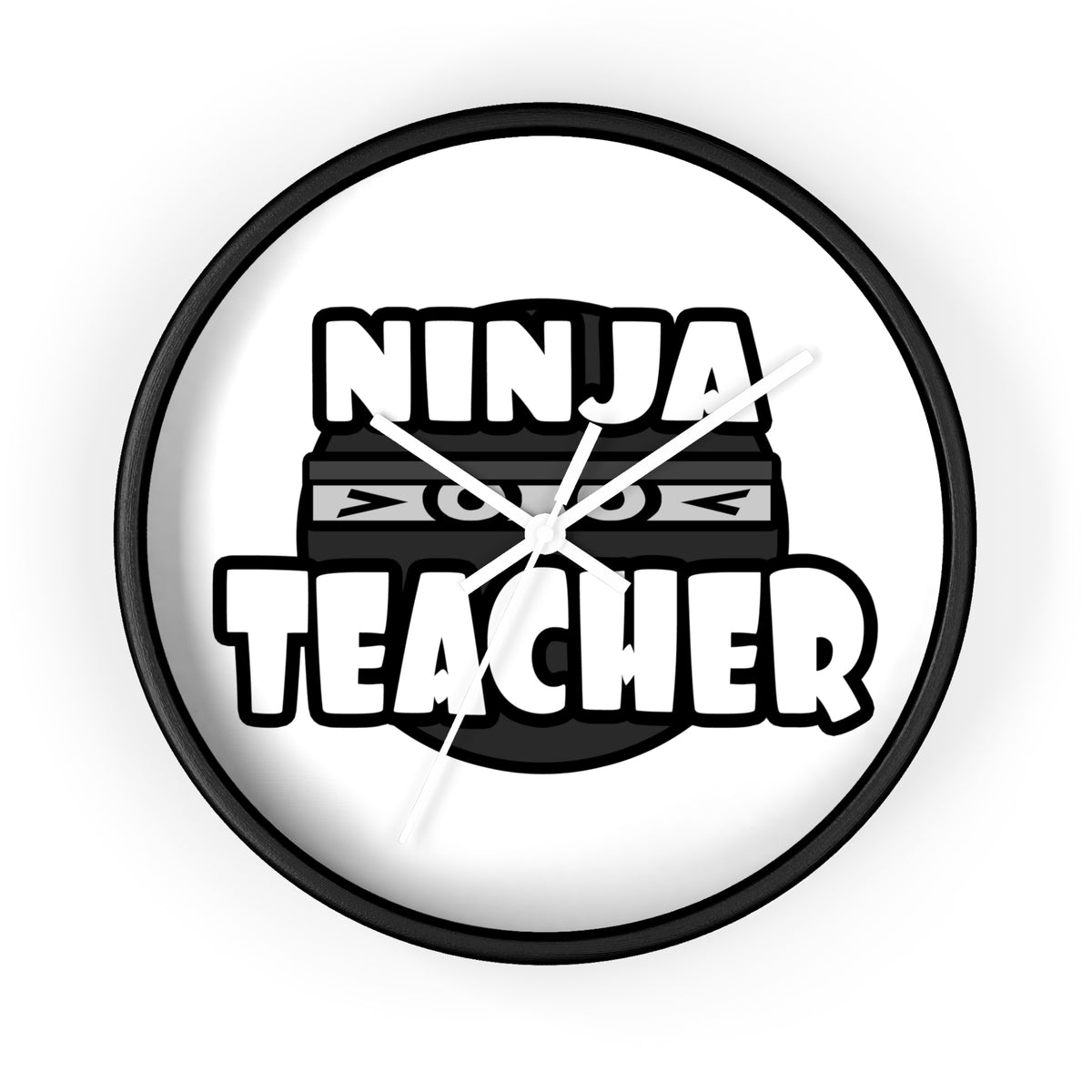 Ninja Teacher - Wall Clock