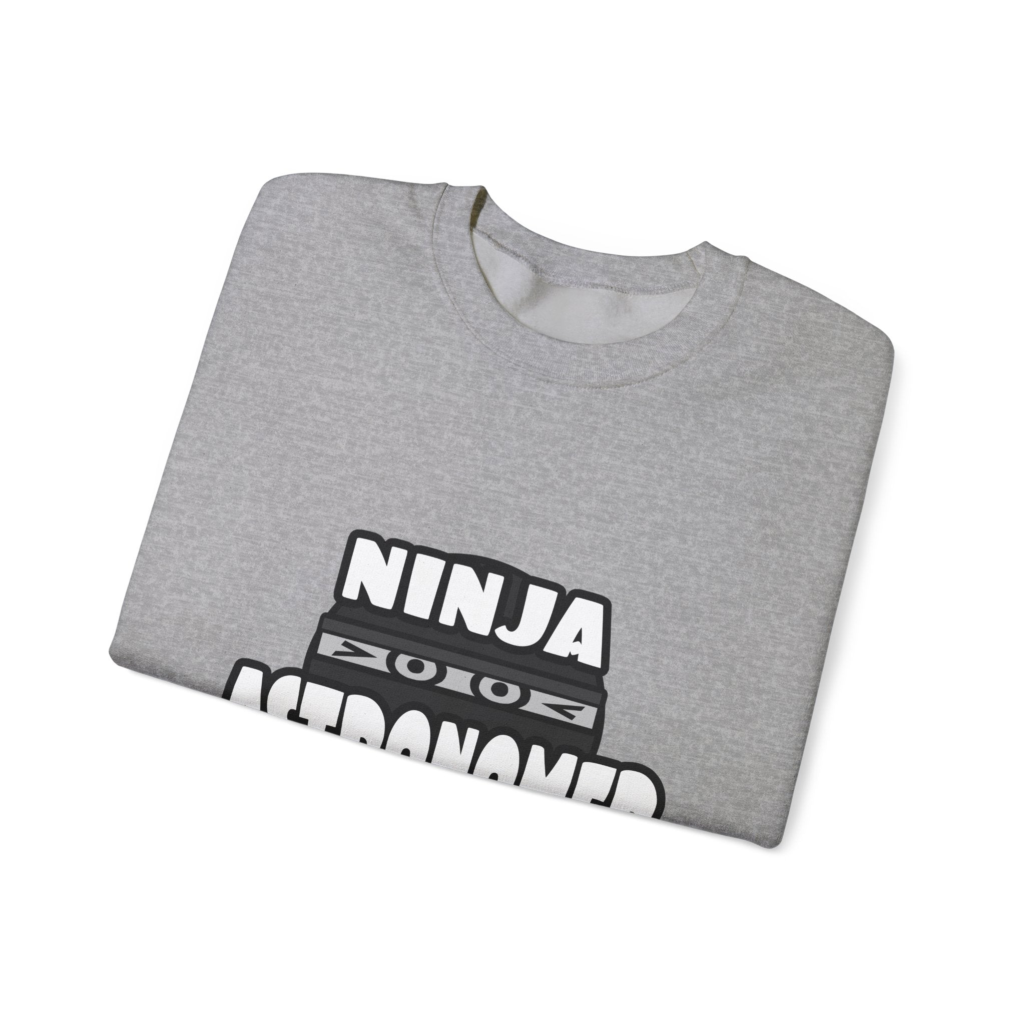 Ninja Astronomer - Unisex Heavy Blend™ Crewneck Sweatshirt