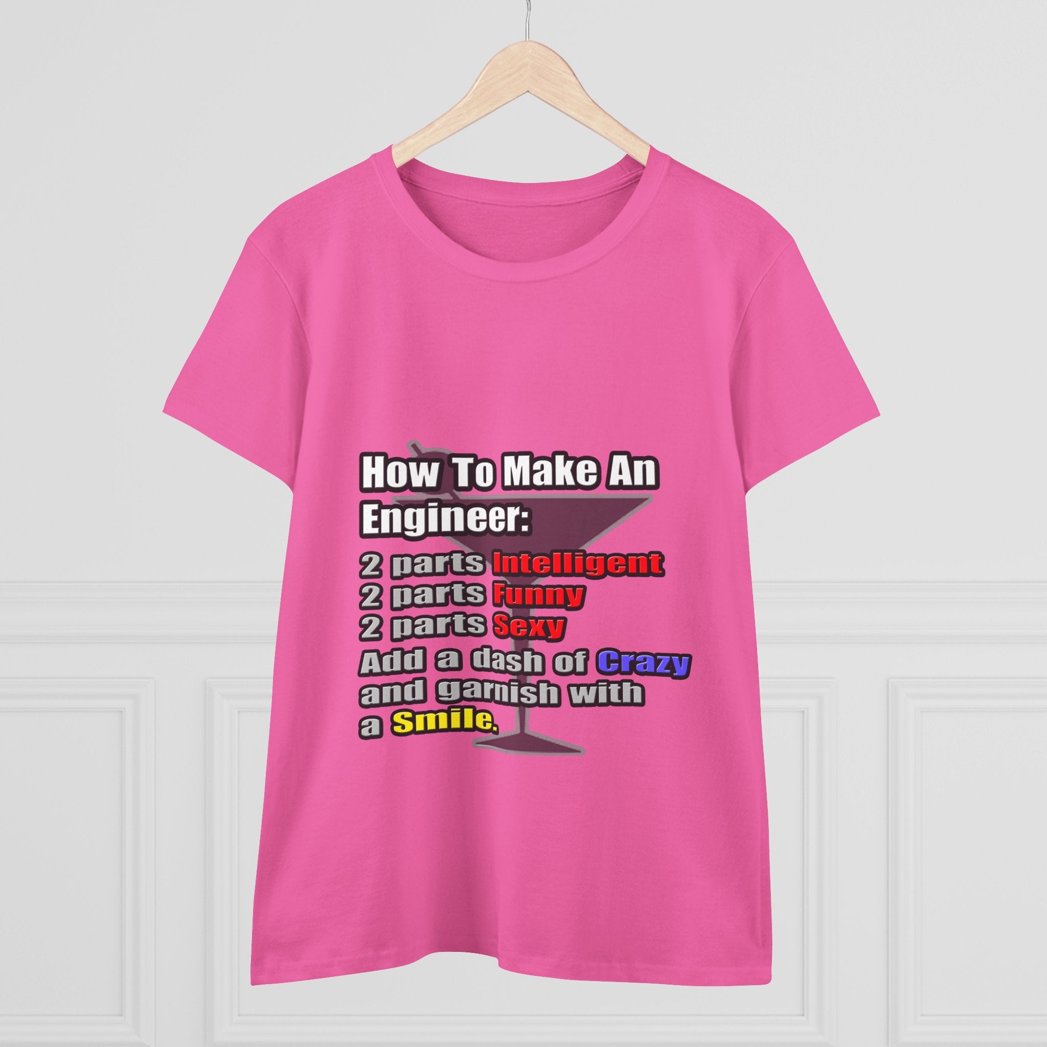 How To Make an Engineer - Women's Midweight Cotton Tee