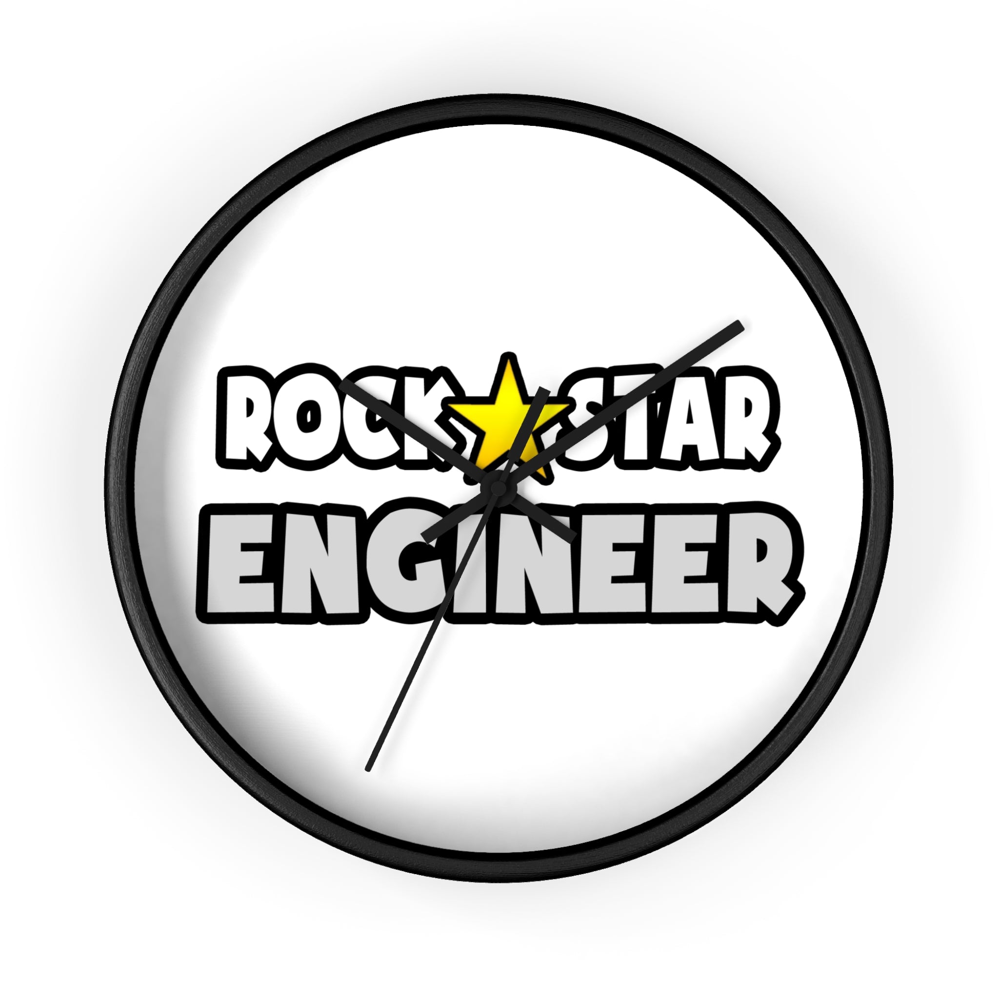 Rock Star Engineer (2) - Wall Clock