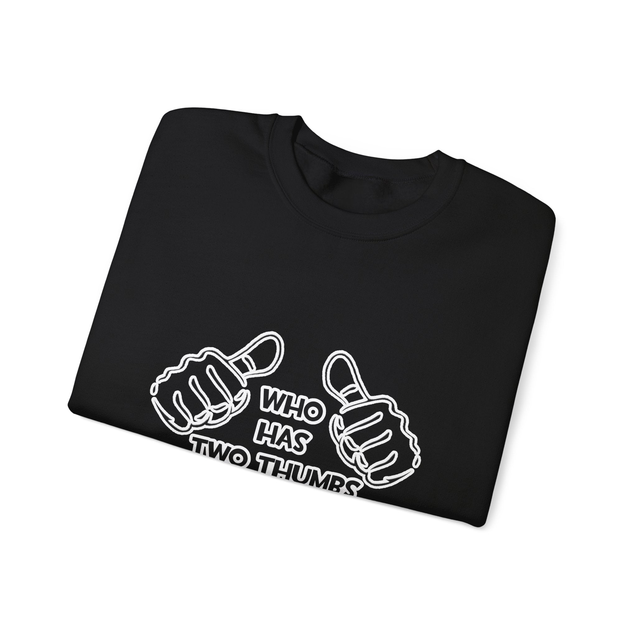 Two Thumbs .. Anesthesiologist Assistant - Unisex Heavy Blend™ Crewneck Sweatshirt