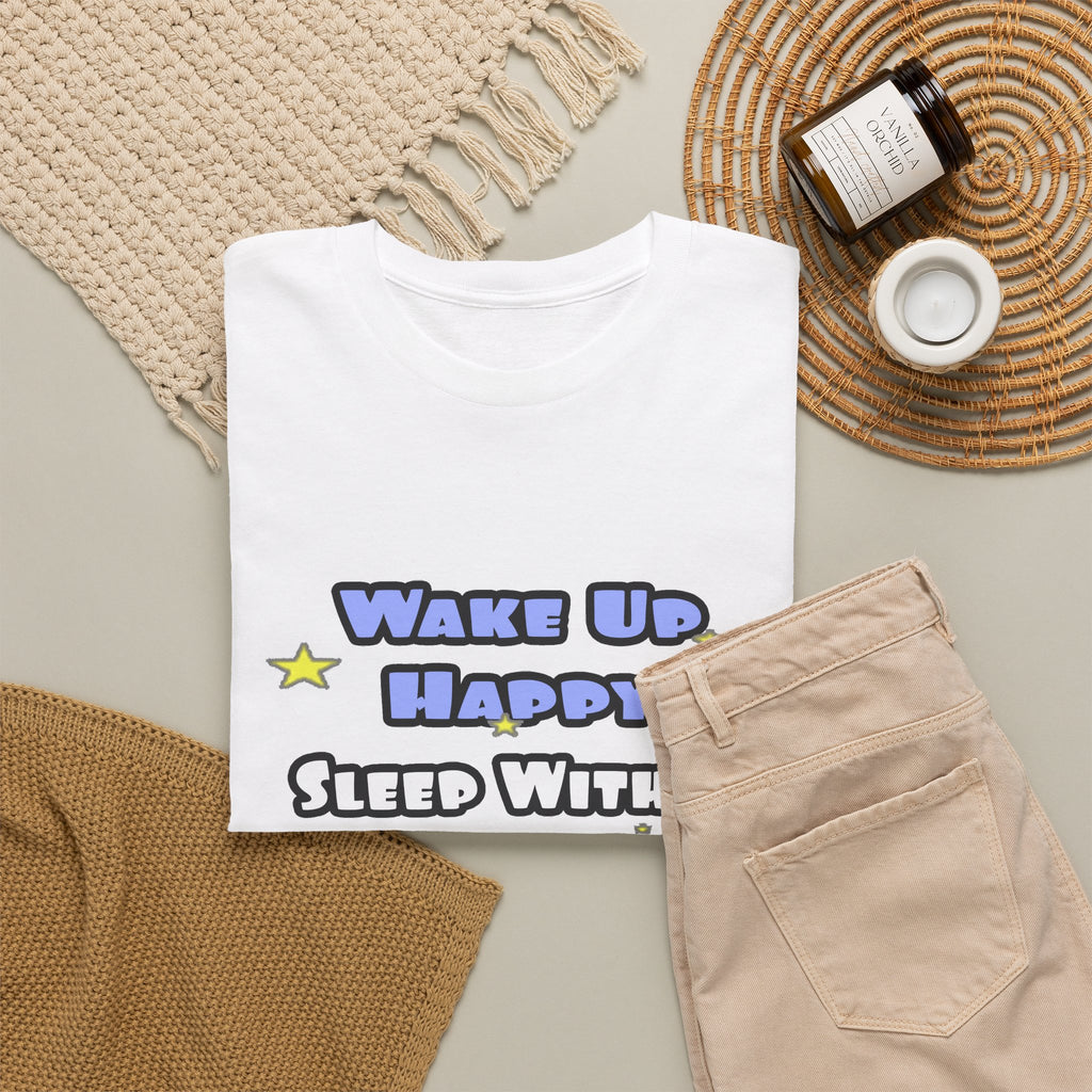 Wake Up Happy .. Sleep With Cardiovascular Tech - Unisex Heavy Cotton Tee