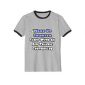 Wake Up Smarter...Sleep With an Air Traffic Controller - Unisex Cotton Ringer T-Shirt