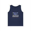 Wake Up Happy .. Sleep With an Acupuncturist - Unisex Heavy Cotton Tank Top