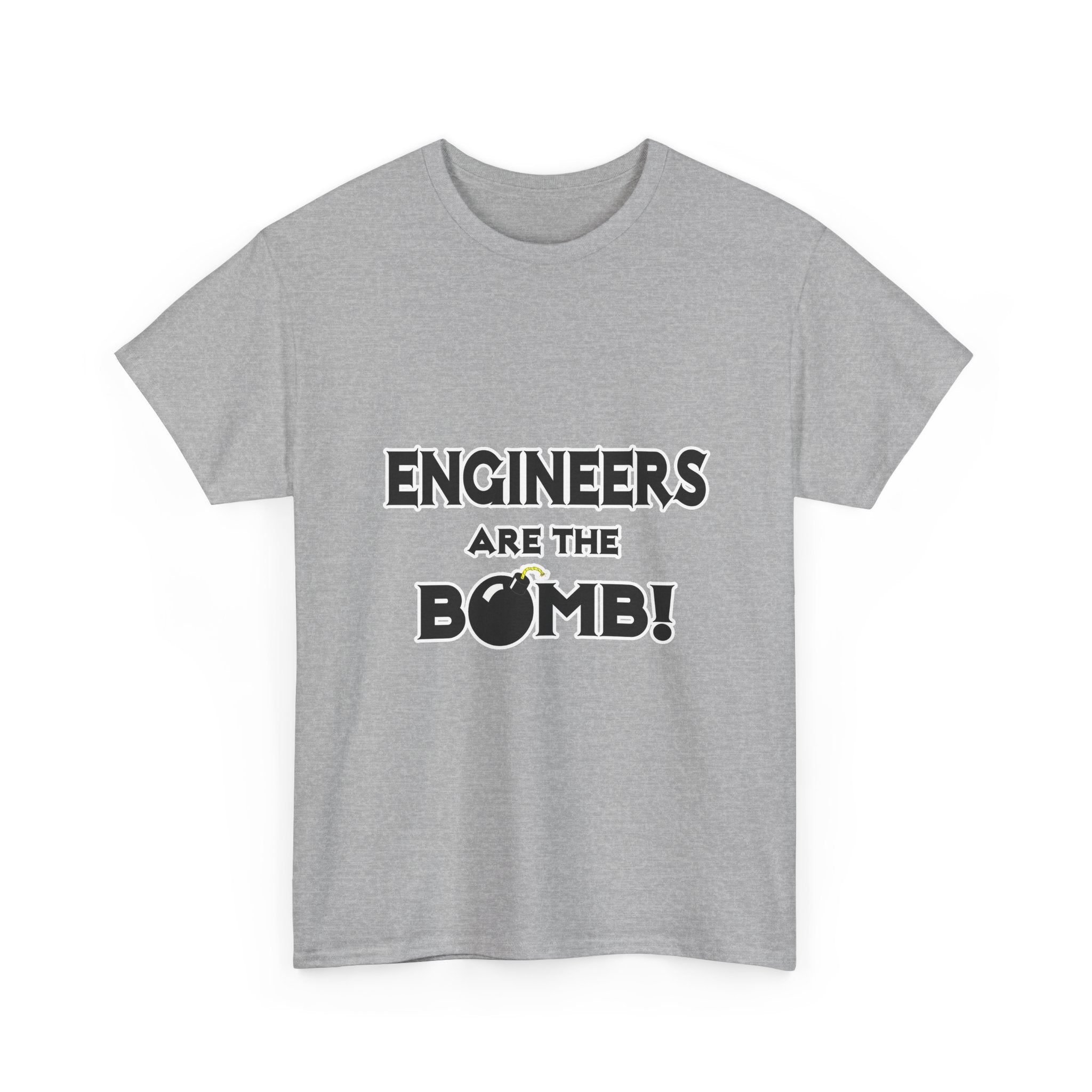 Engineers Are The Bomb! (2) - Unisex Heavy Cotton Tee
