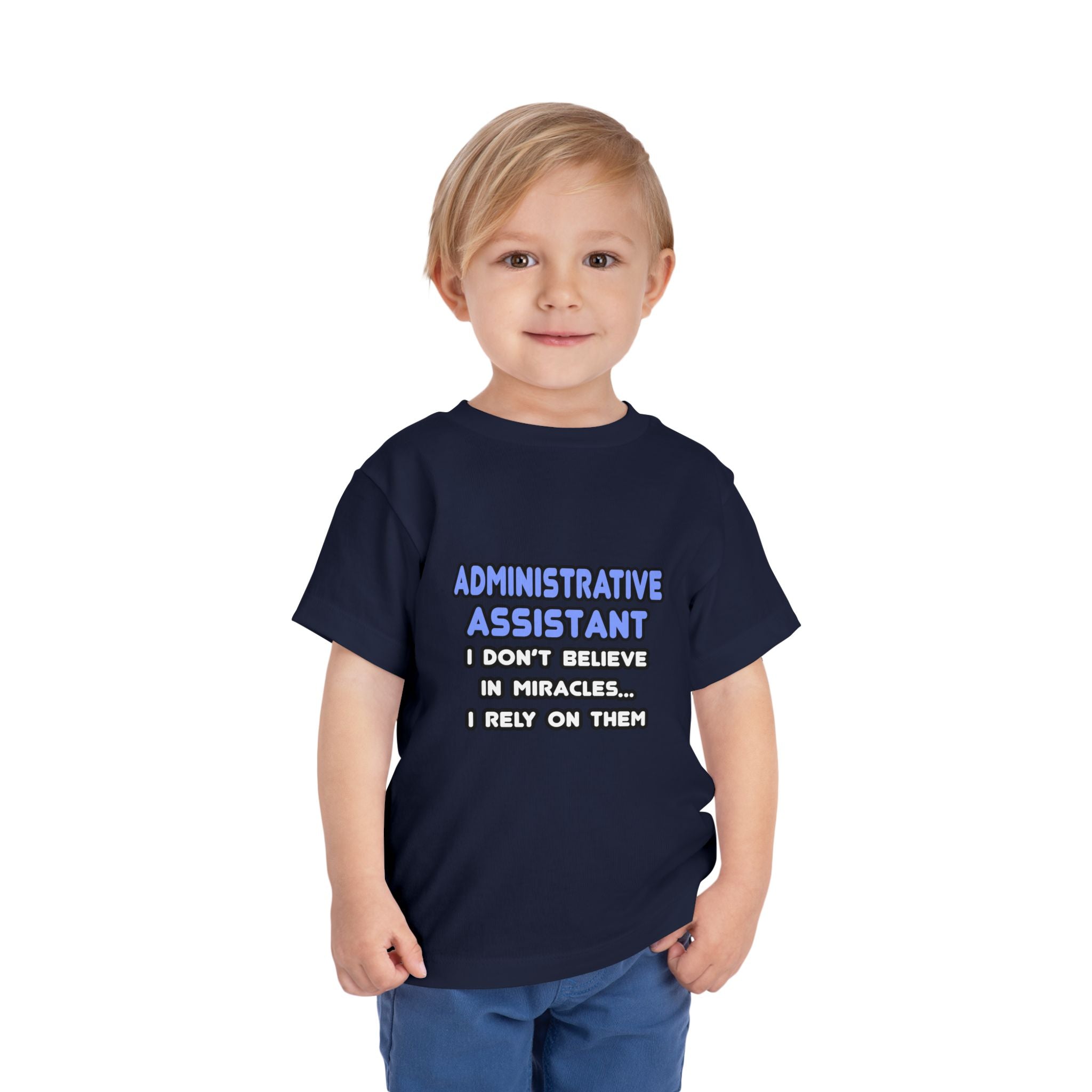 Miracles and Administrative Assistants - Toddler Short Sleeve Tee