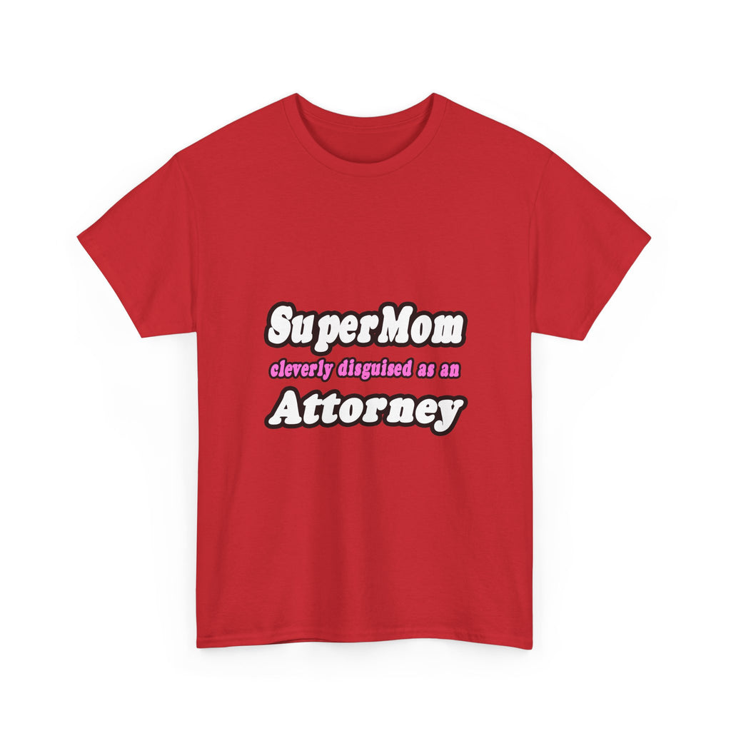 SuperMom Attorney - Unisex Heavy Cotton Tee