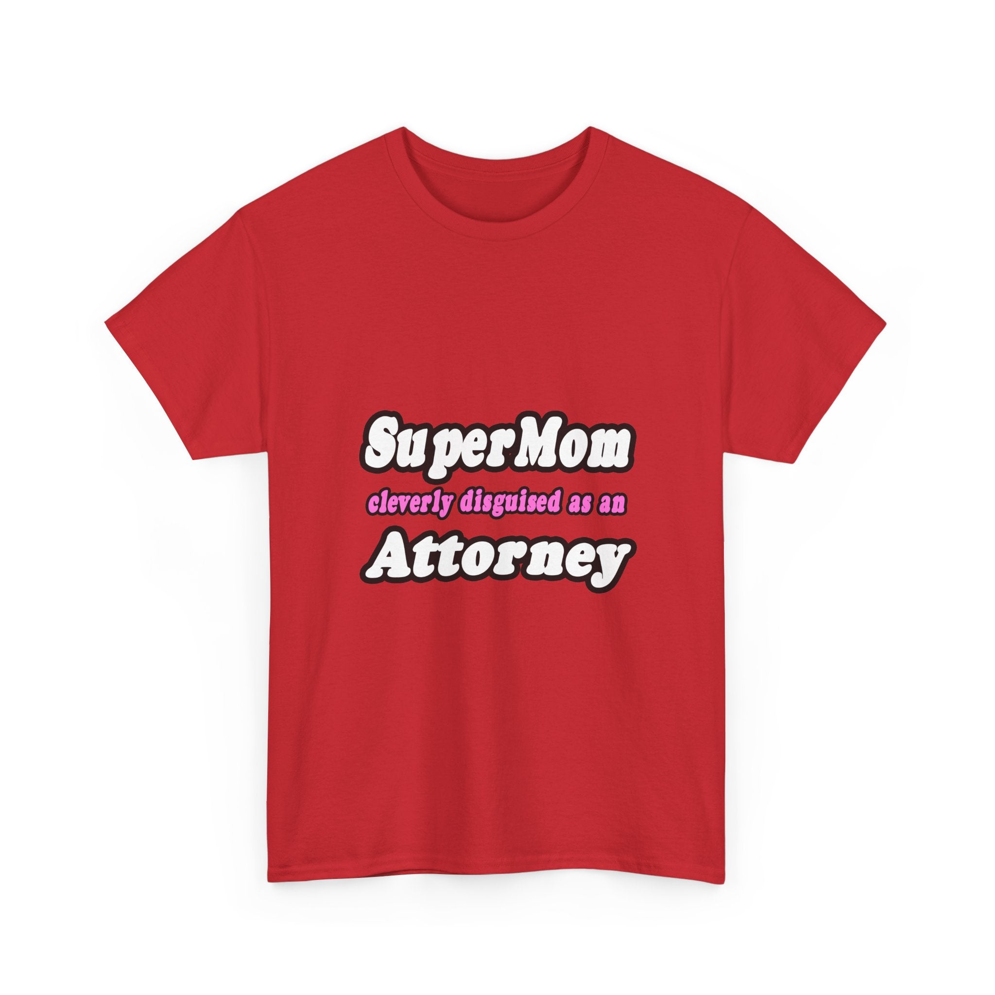 SuperMom Attorney - Unisex Heavy Cotton Tee