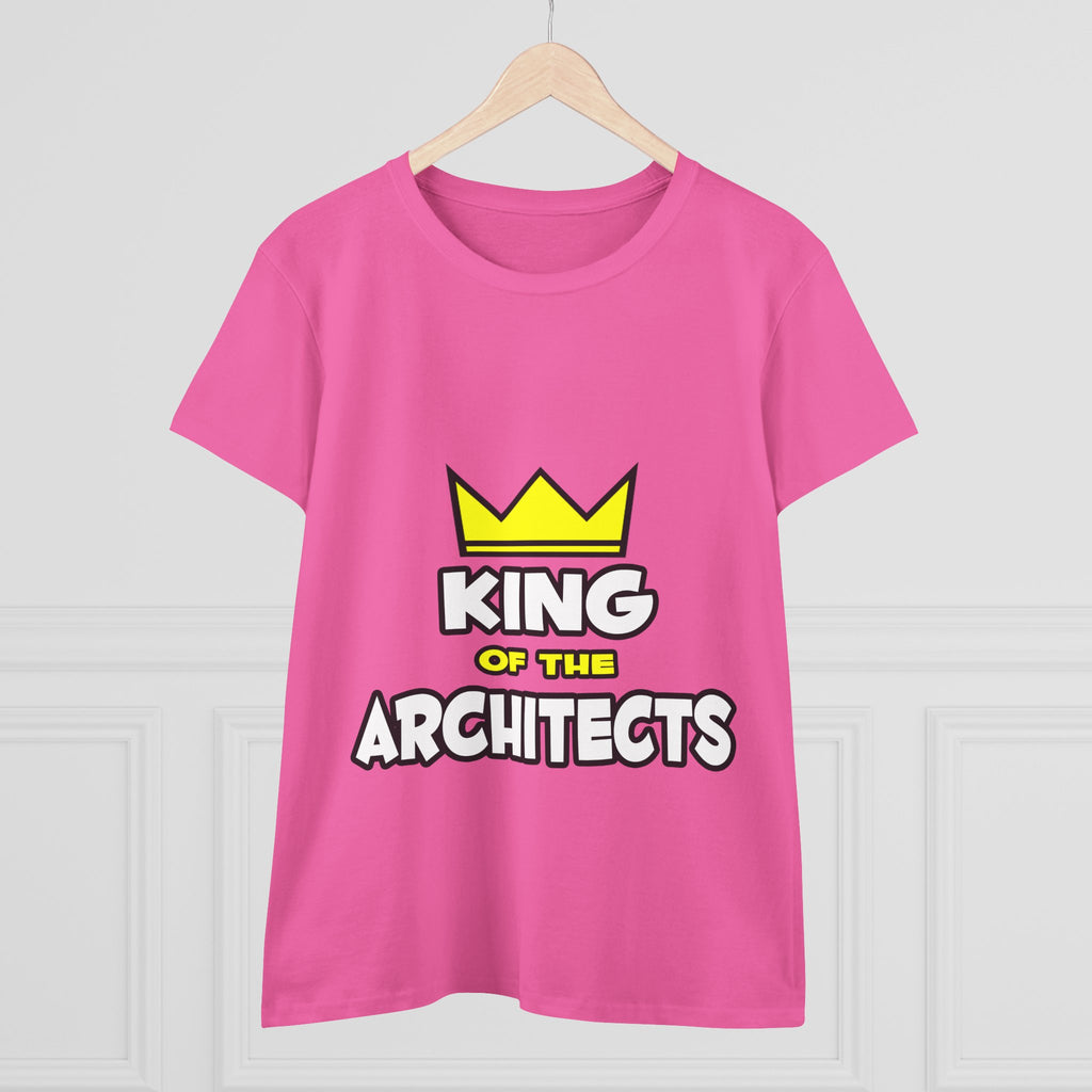 King of the Architects - Women's Midweight Cotton Tee