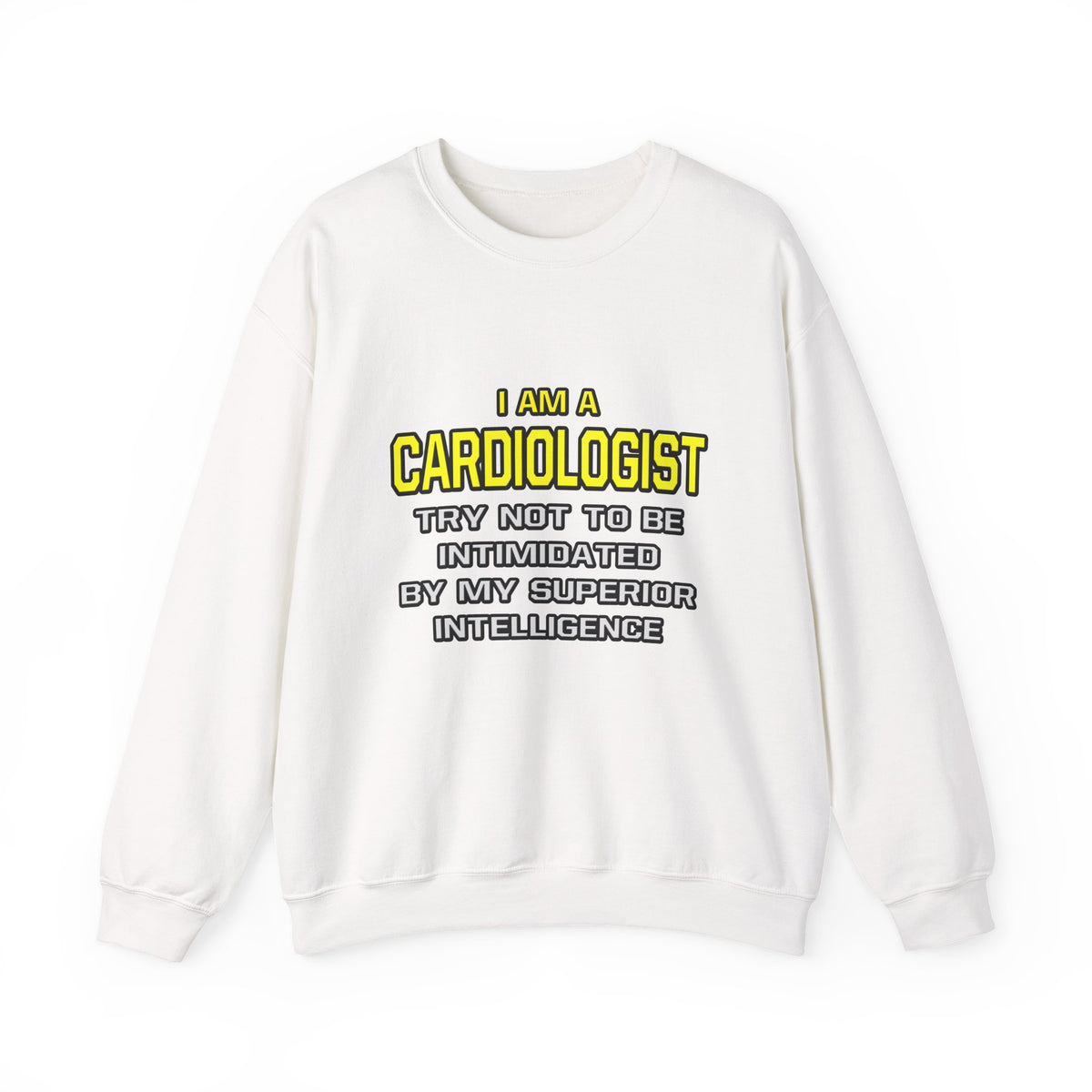 Cardiologist...Superior Intelligence - Unisex Heavy Blend™ Crewneck Sweatshirt