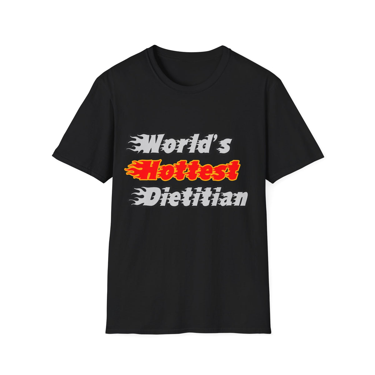 World's Hottest Dietitian - Unisex Softstyle T-Shirt