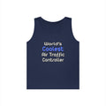 World's Coolest Air Traffic Controller - Unisex Heavy Cotton Tank Top