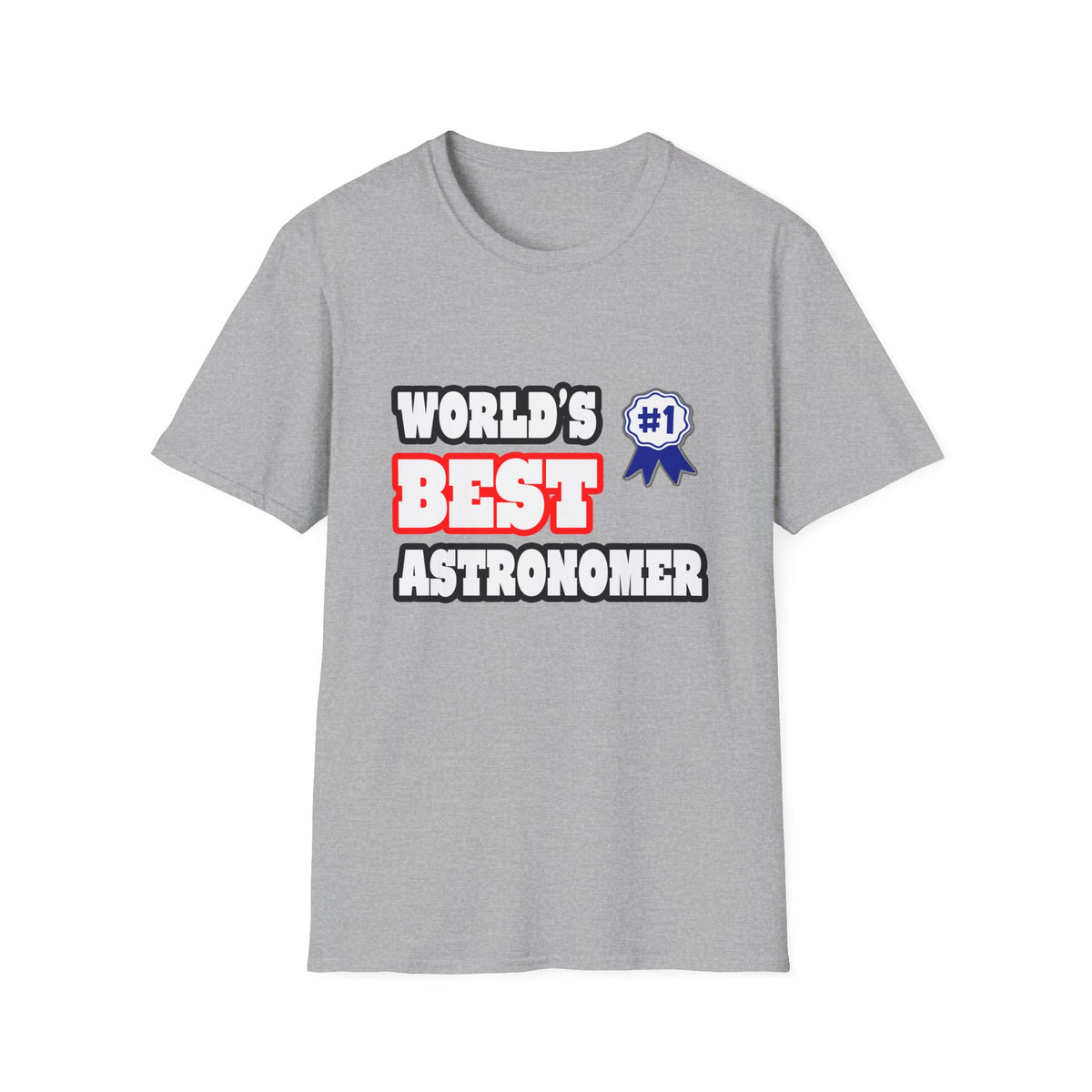 World's Best Astronomer - Unisex Softstyle T-Shirt