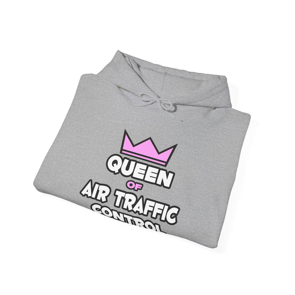 Queen of Air Traffic Control - Unisex Heavy Blend™ Hooded Sweatshirt