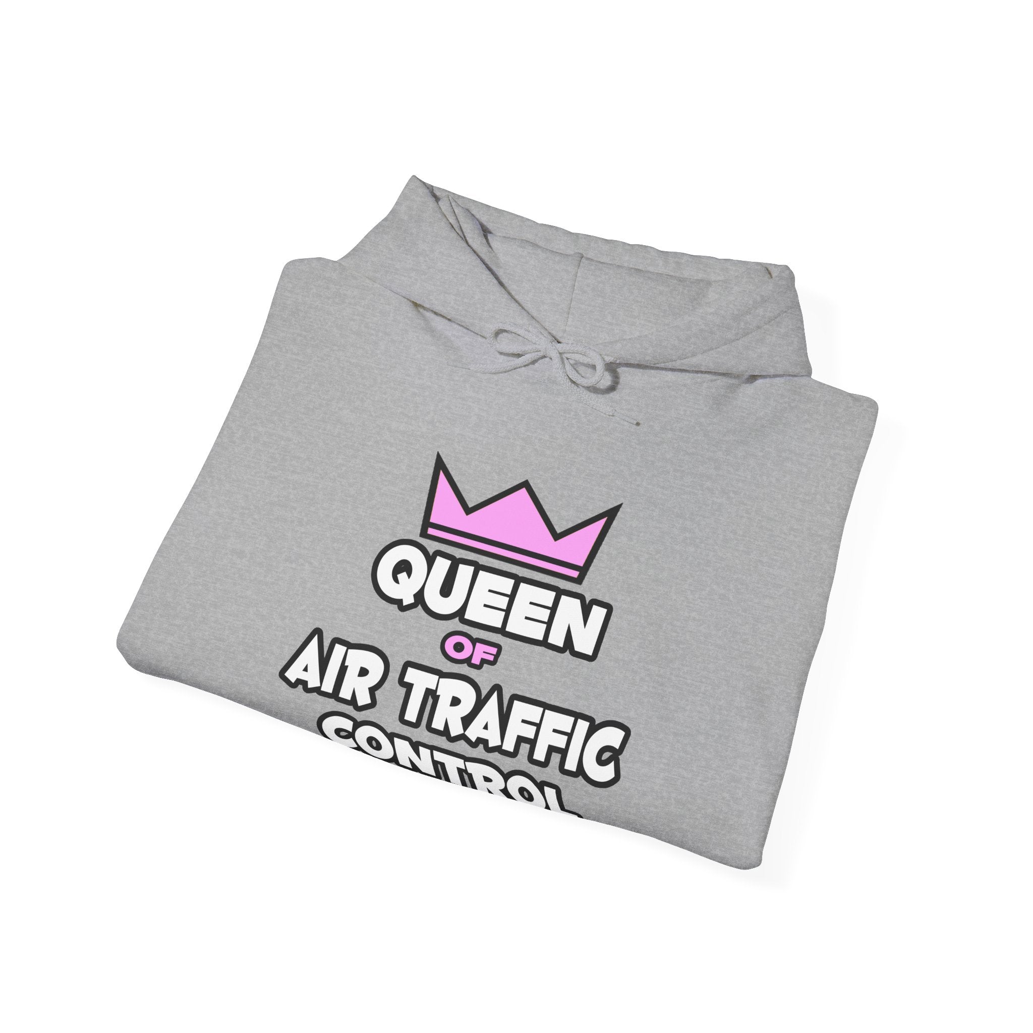 Queen of Air Traffic Control - Unisex Heavy Blend™ Hooded Sweatshirt