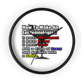 How To Make an Epidemiologist - Wall Clock
