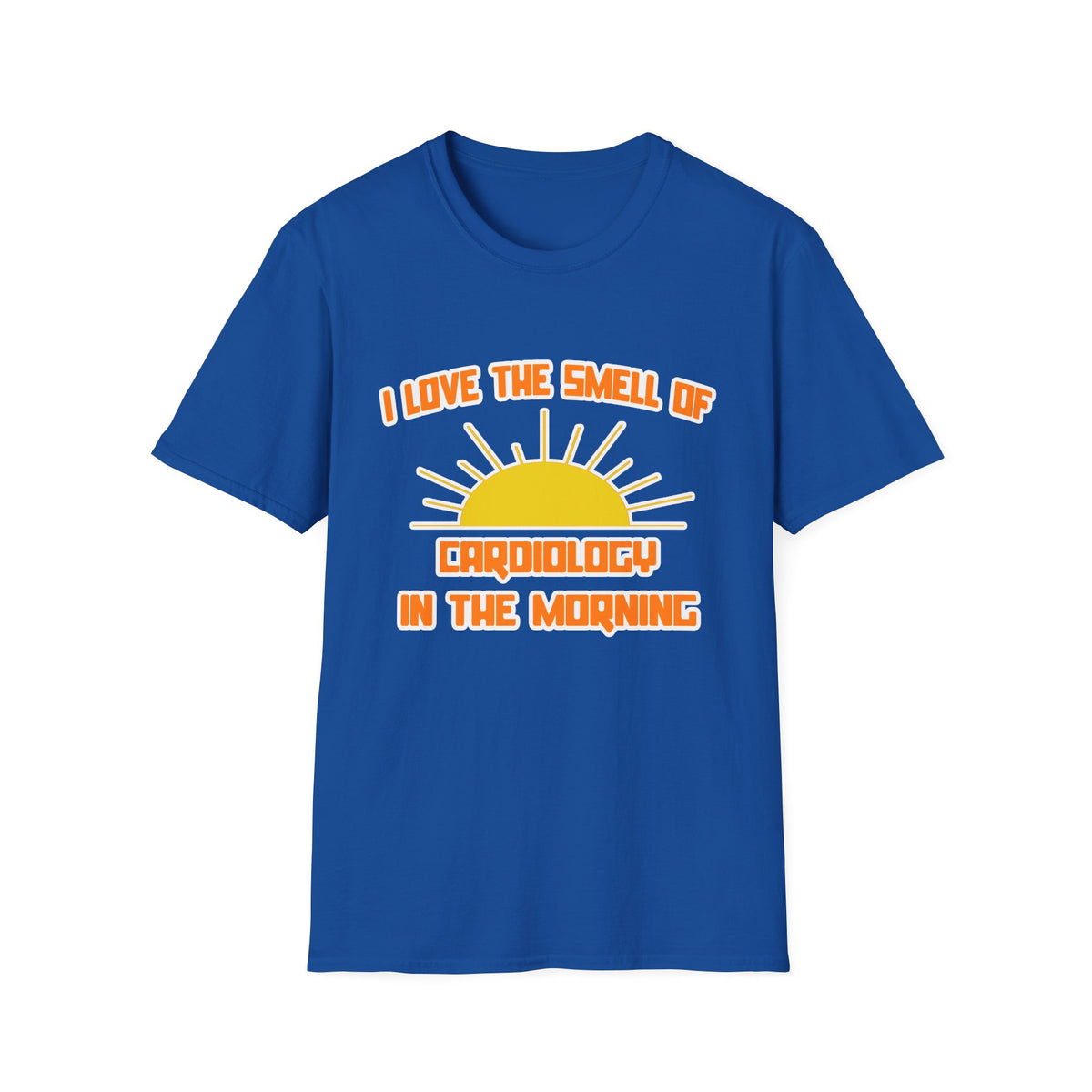 Smell of Cardiology in the Morning - Unisex Softstyle T-Shirt