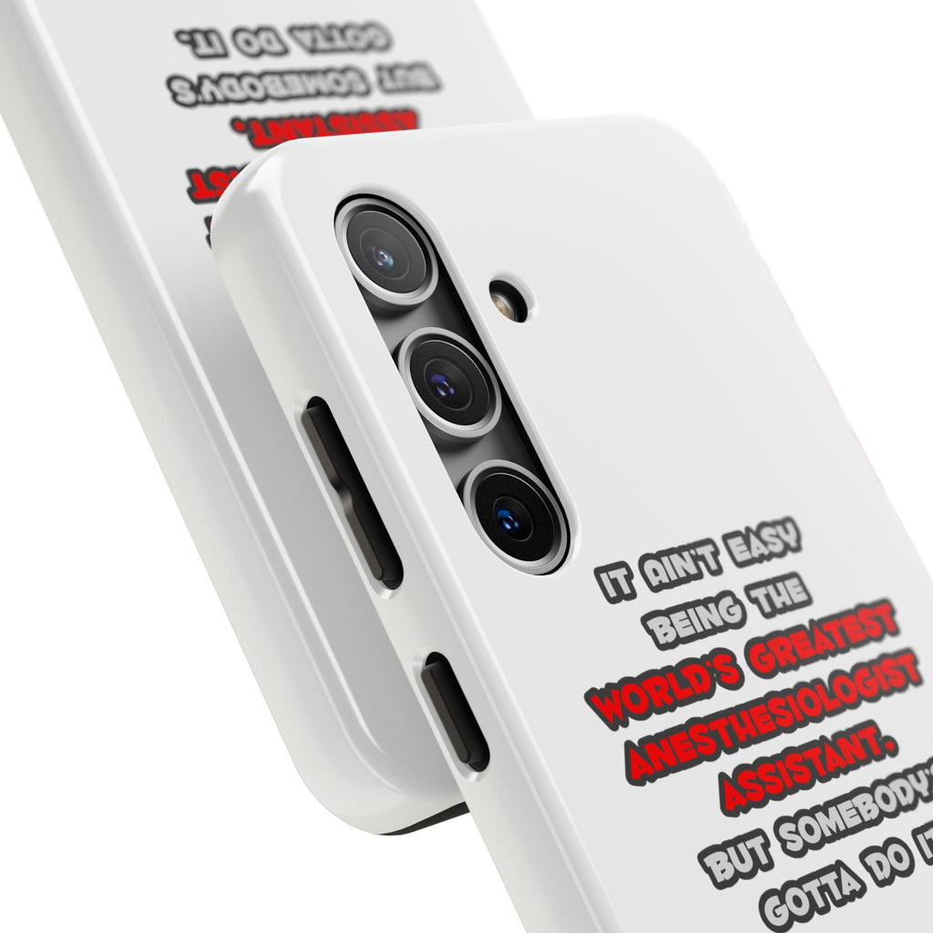 World's Greatest Anesthesiologist Asst Joke - Tough Phone Cases