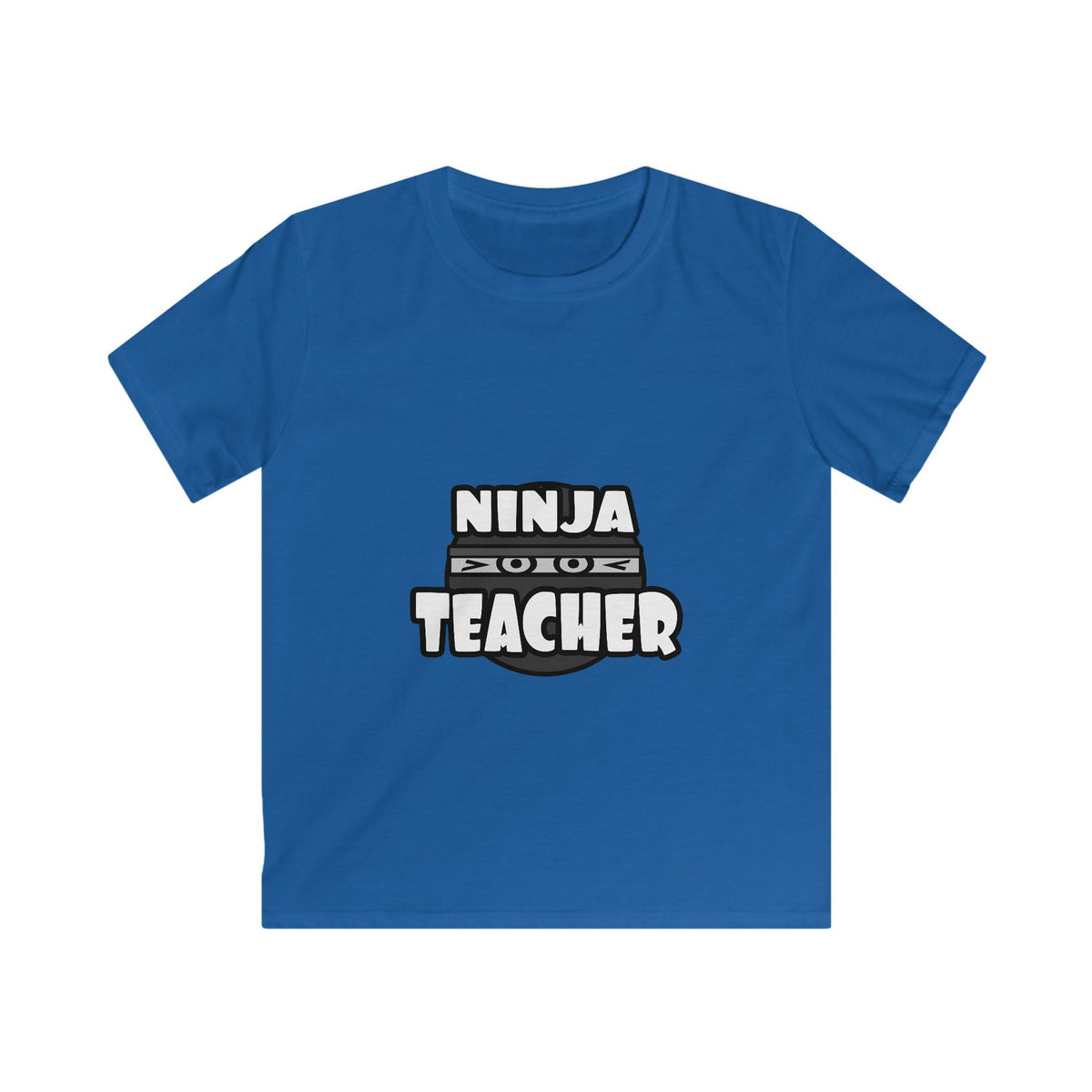 Ninja Teacher - Kids Softstyle Tee