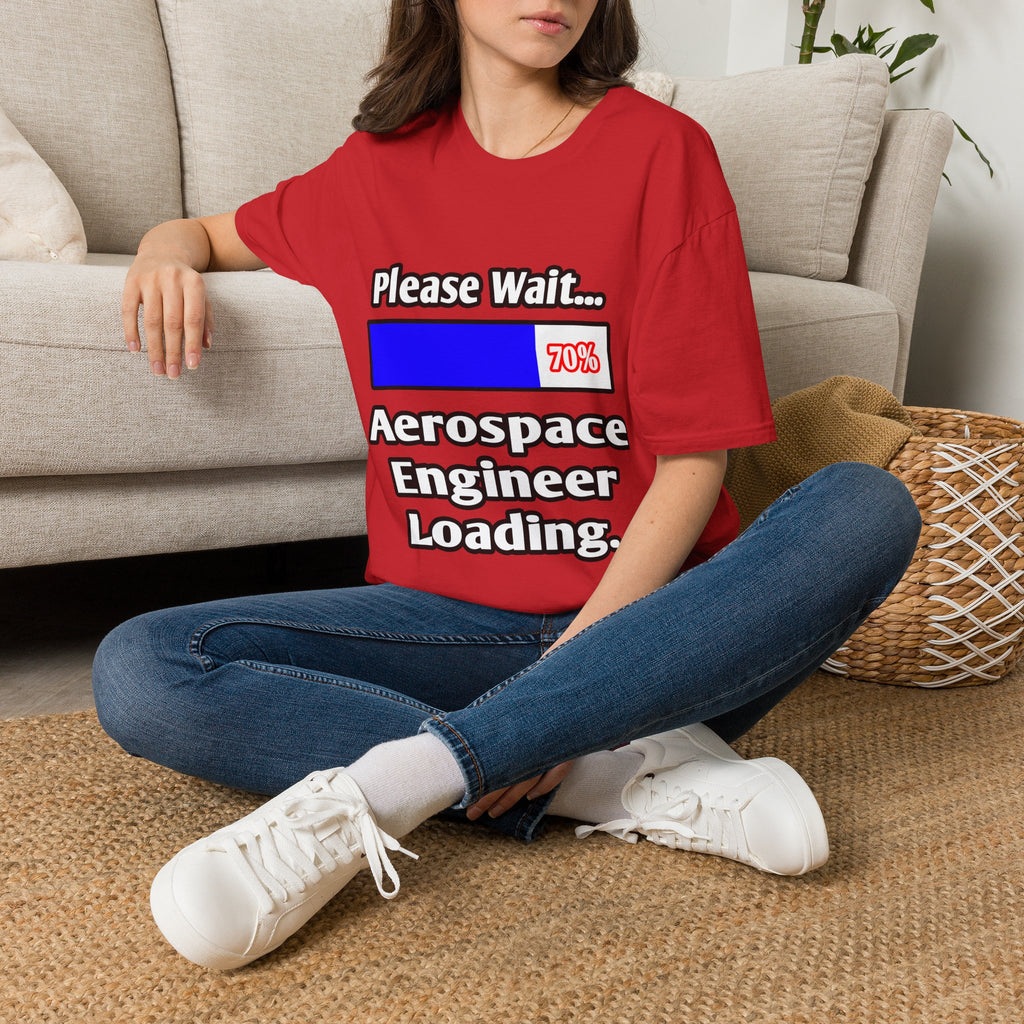 Please Wait...Aerospace Engineer Loading - Unisex Softstyle T-Shirt