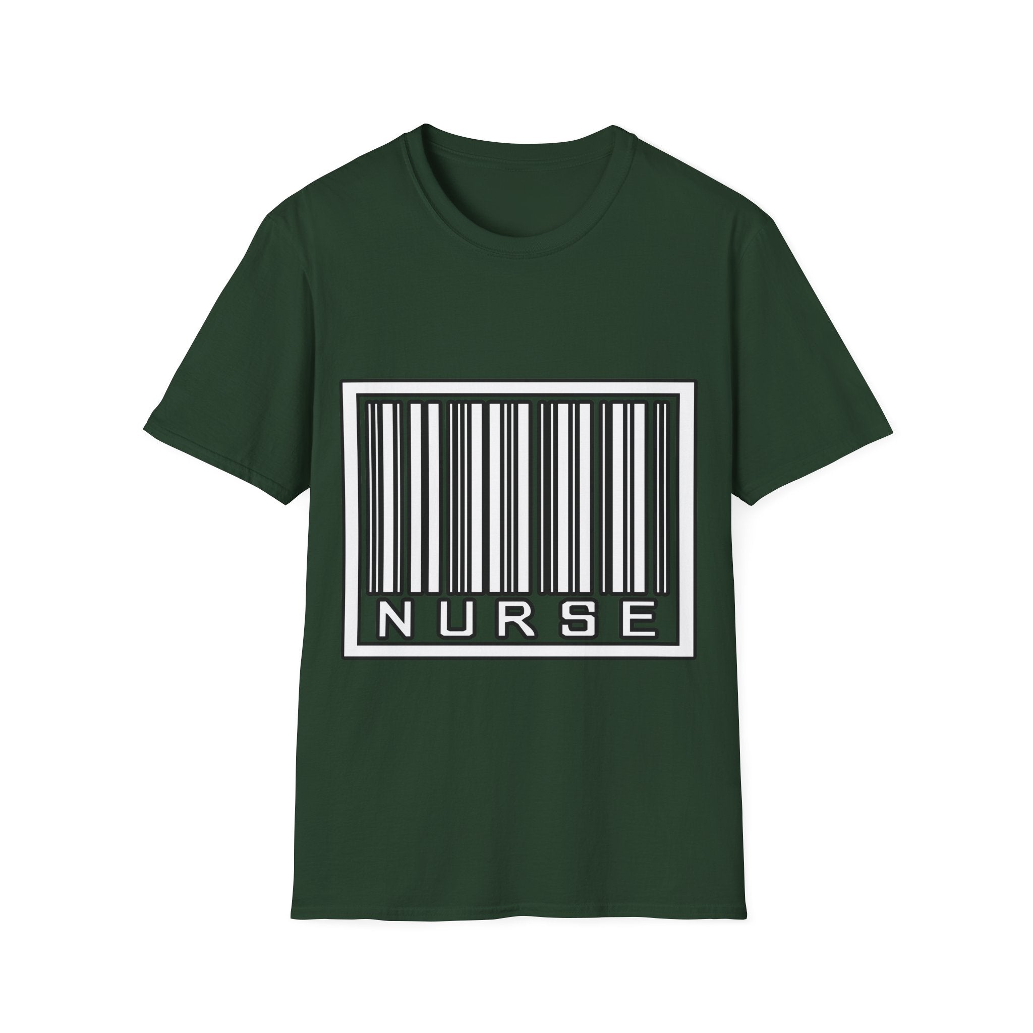 Barcode Nurse - Unisex Softstyle T-Shirt