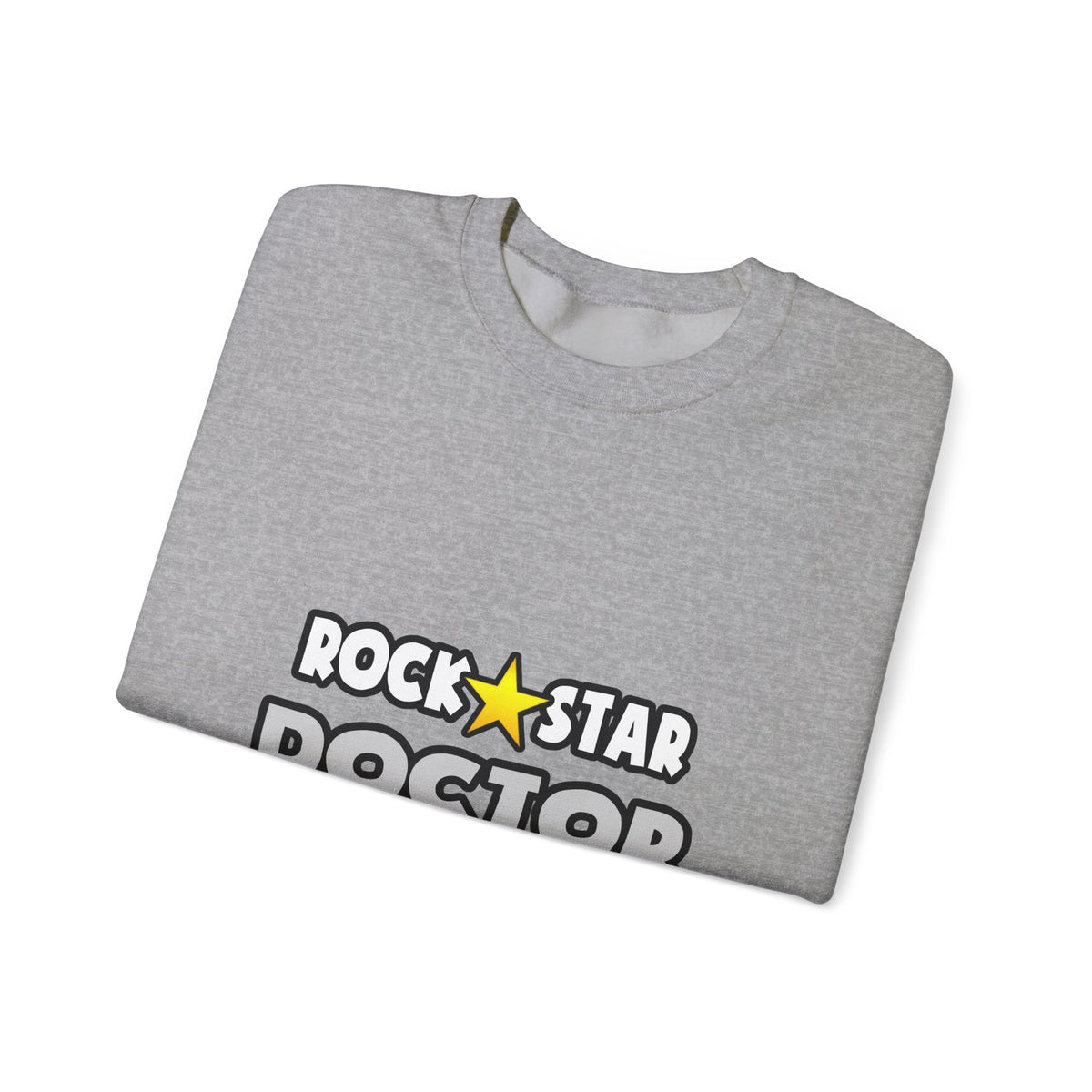 Rock Star Doctor (2) - Unisex Heavy Blend™ Crewneck Sweatshirt