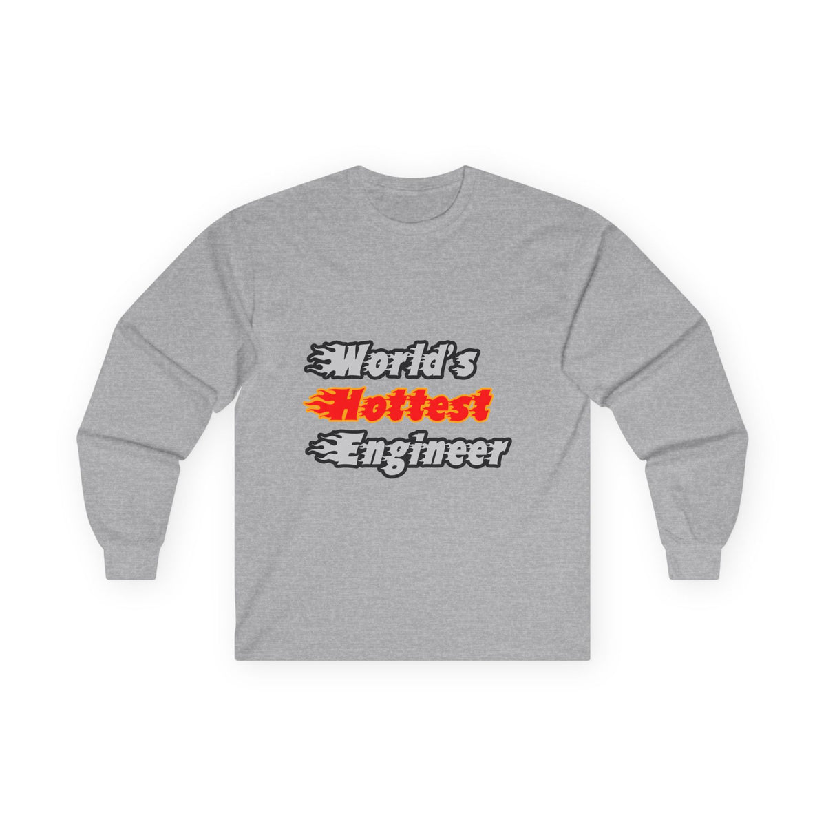 World's Hottest Engineer - Unisex Ultra Cotton Long Sleeve Tee