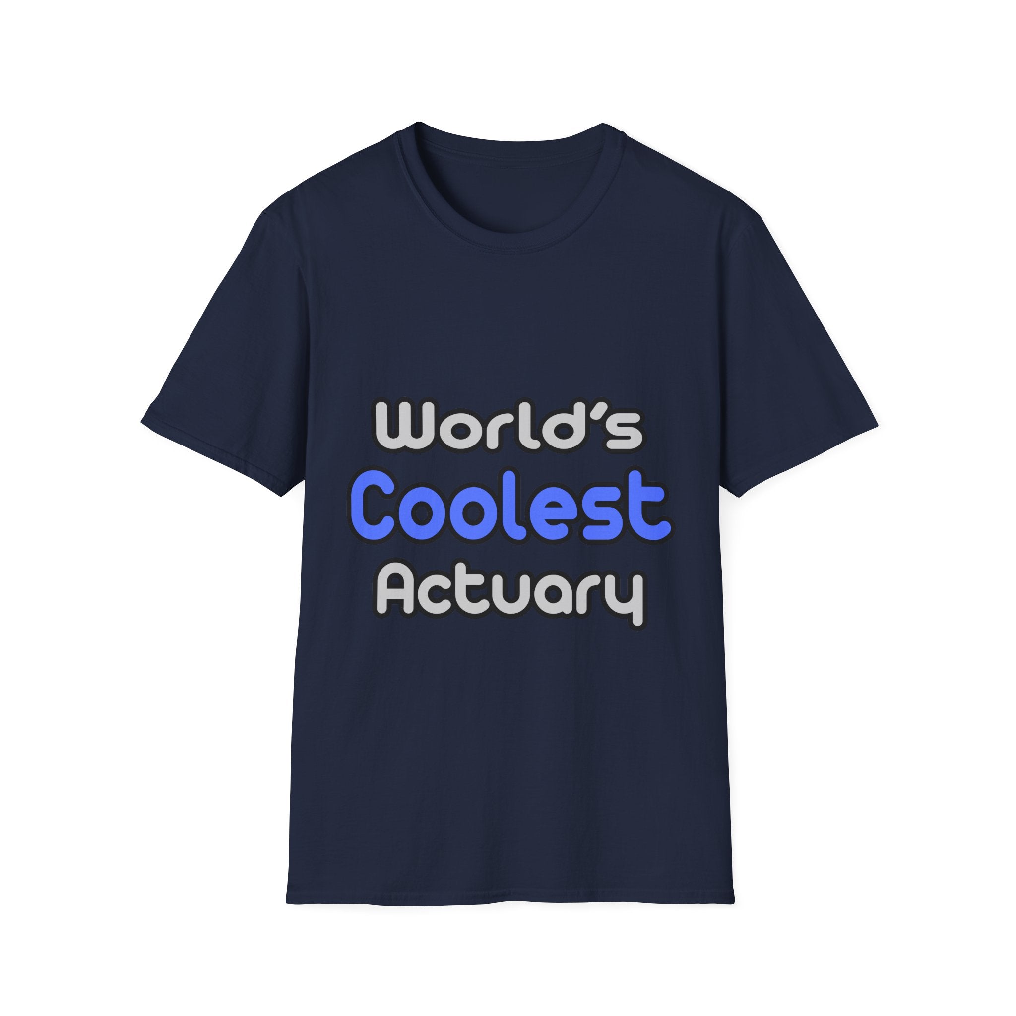 World's Coolest Actuary - Unisex Softstyle T-Shirt