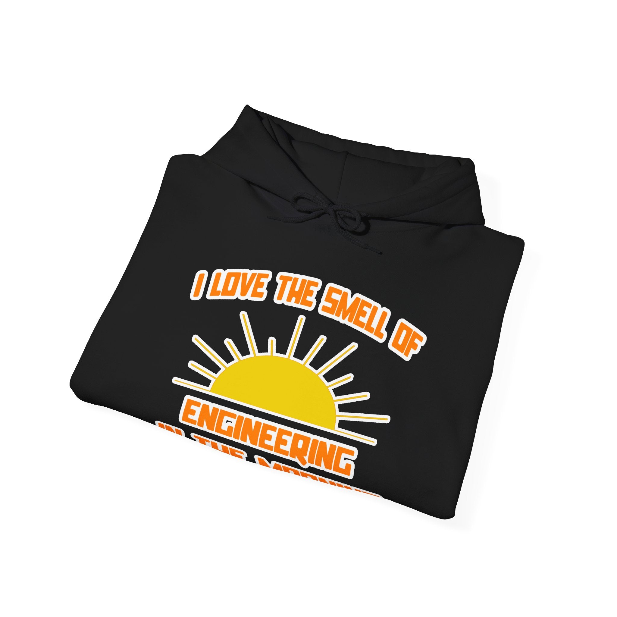 Smell of Engineering in the Morning - Unisex Heavy Blend™ Hooded Sweatshirt