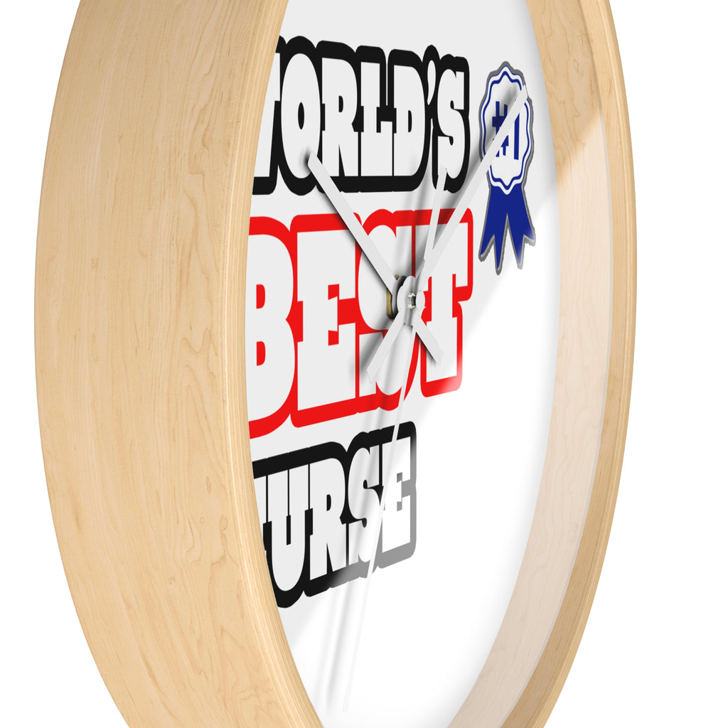 World's Best Nurse - Wall Clock