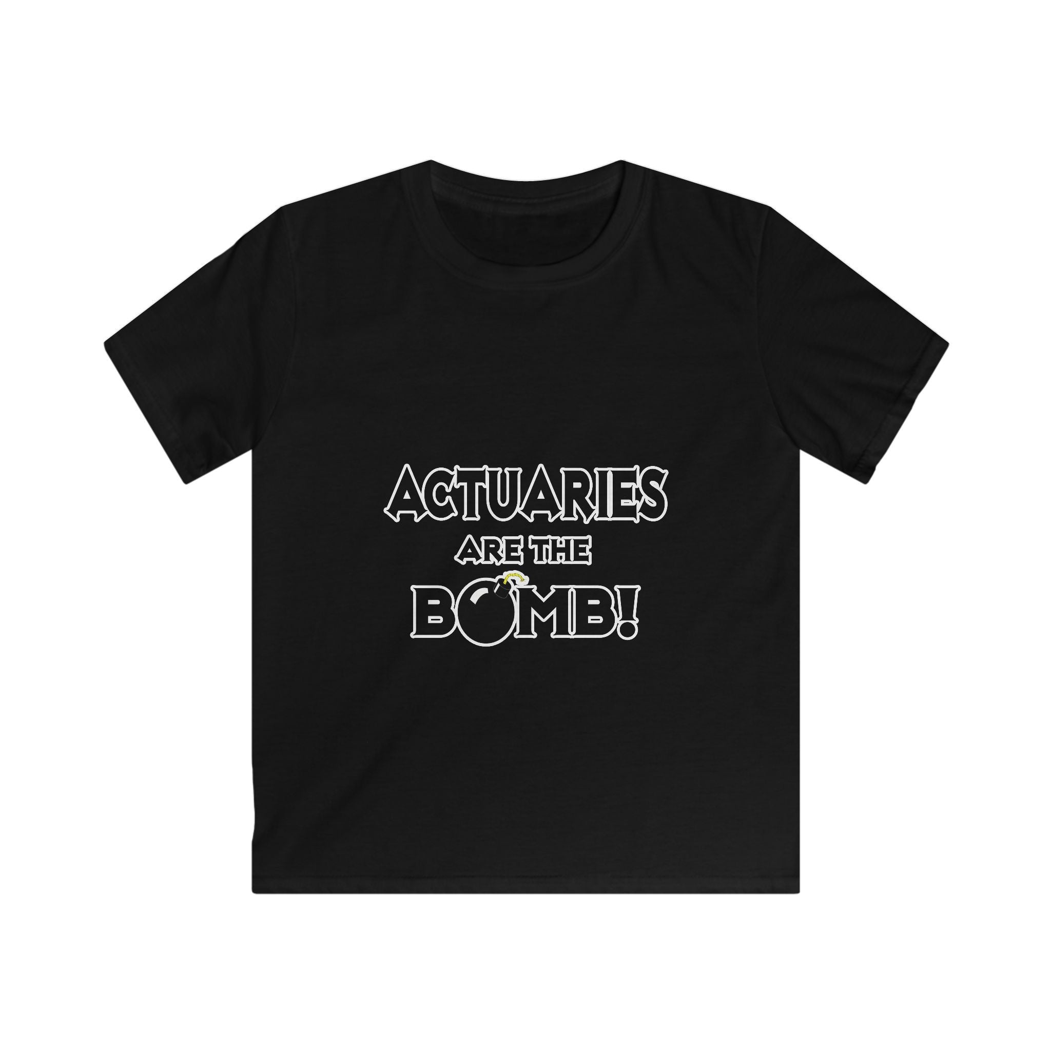 Actuaries Are The Bomb! - Kids Softstyle Tee