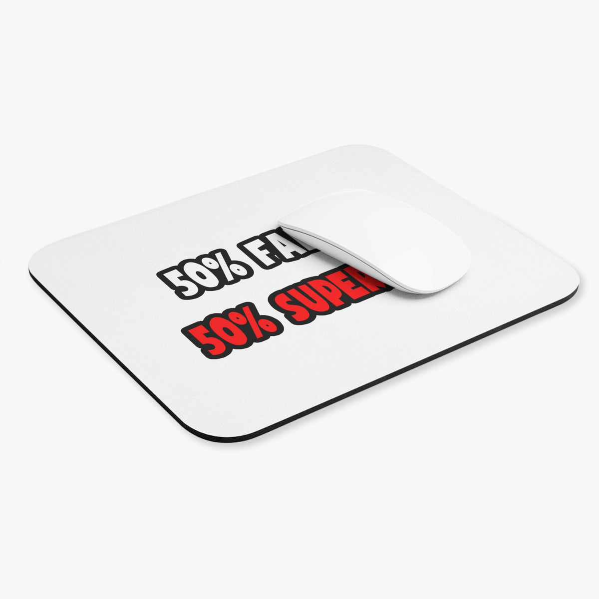 Half Farmer ... Half Superhero - Mouse Pad (Rectangle)