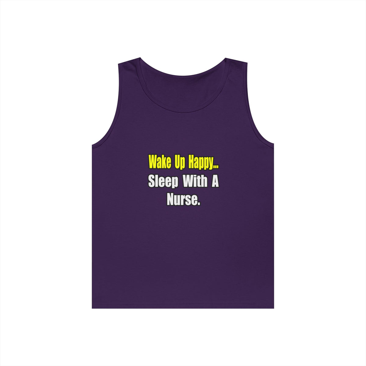 Sleep With a Nurse - Unisex Heavy Cotton Tank Top