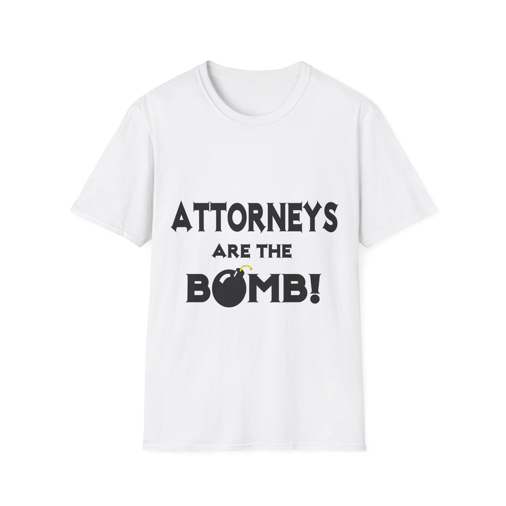 Attorneys Are The Bomb! - Unisex Softstyle T-Shirt