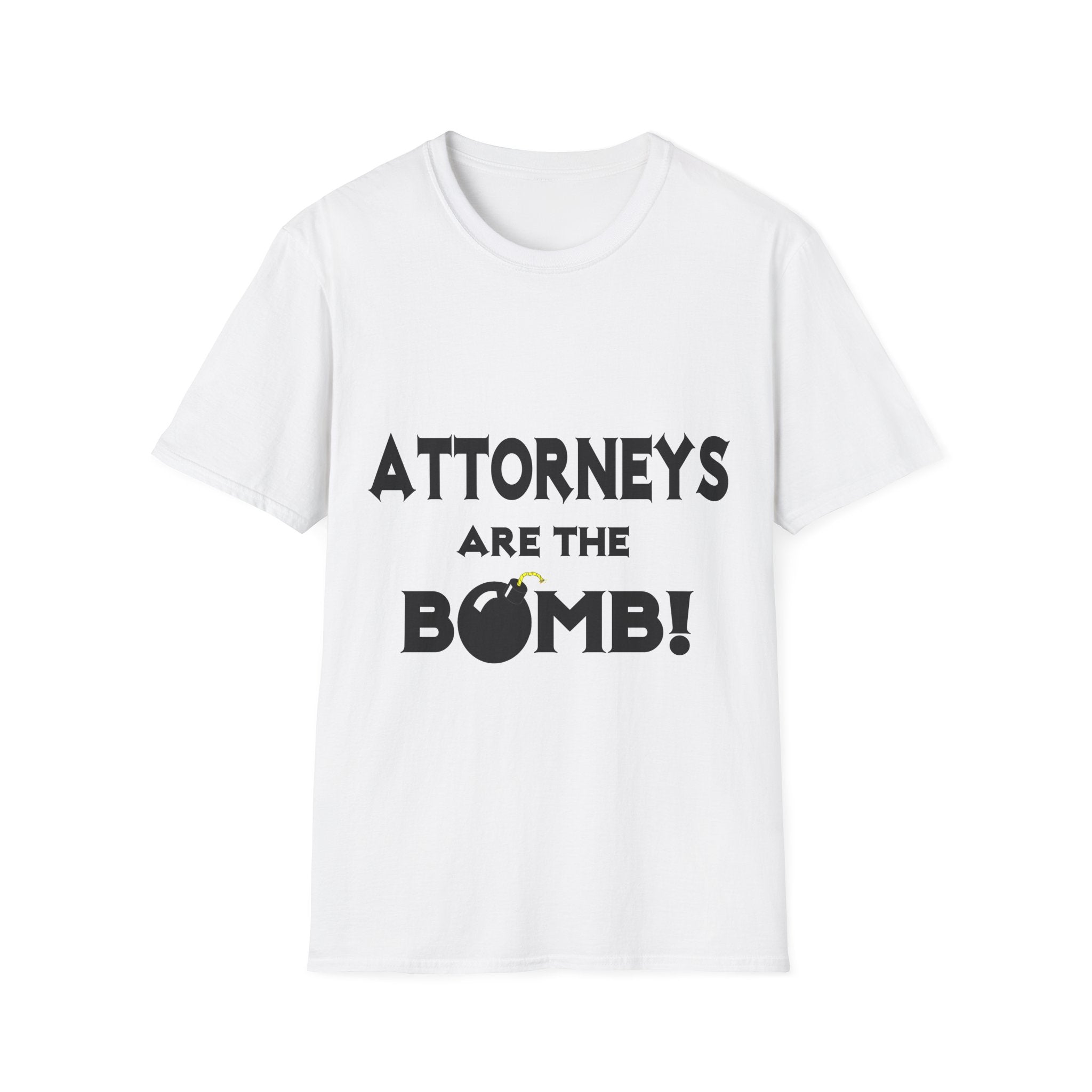 Attorneys Are The Bomb! - Unisex Softstyle T-Shirt