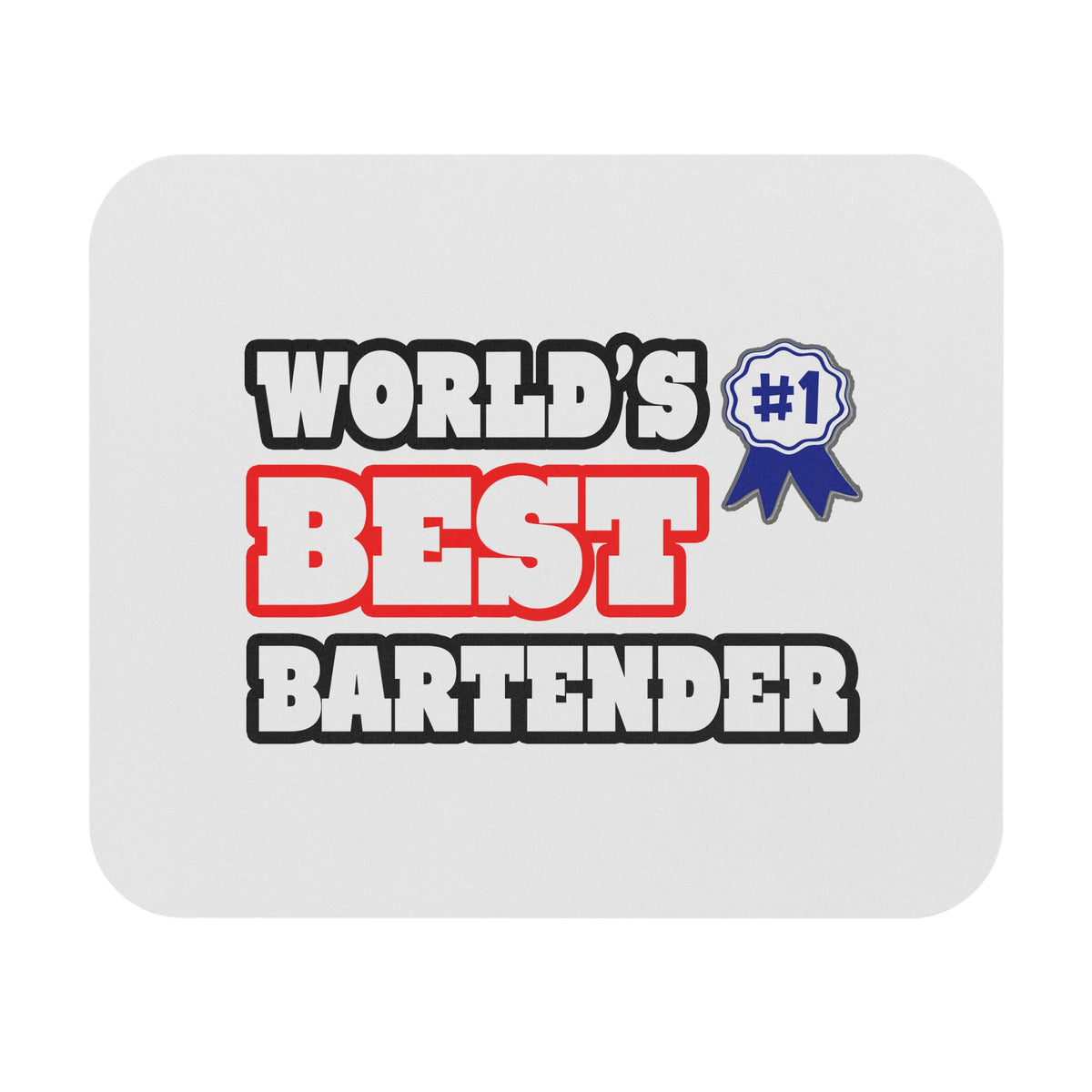 World's Best Bartender - Mouse Pad (Rectangle)