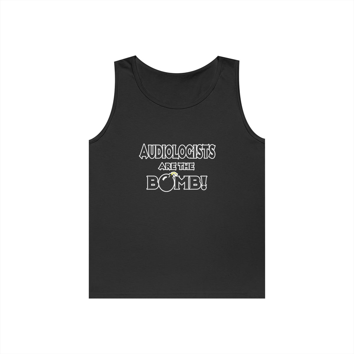 Audiologists Are The Bomb! - Unisex Heavy Cotton Tank Top