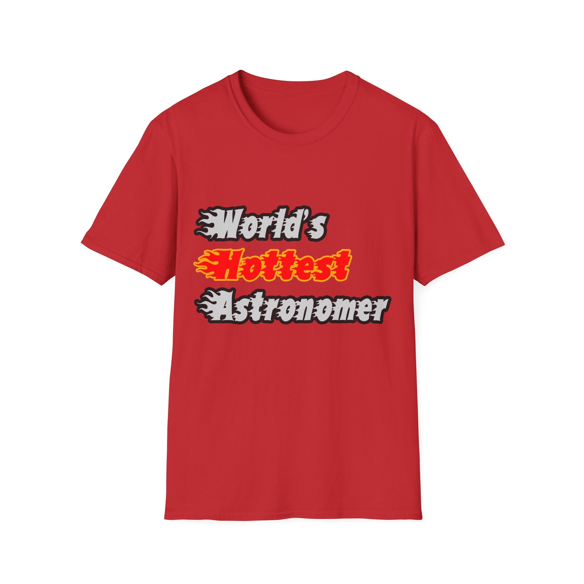 World's Hottest Astronomer - Unisex Softstyle T-Shirt