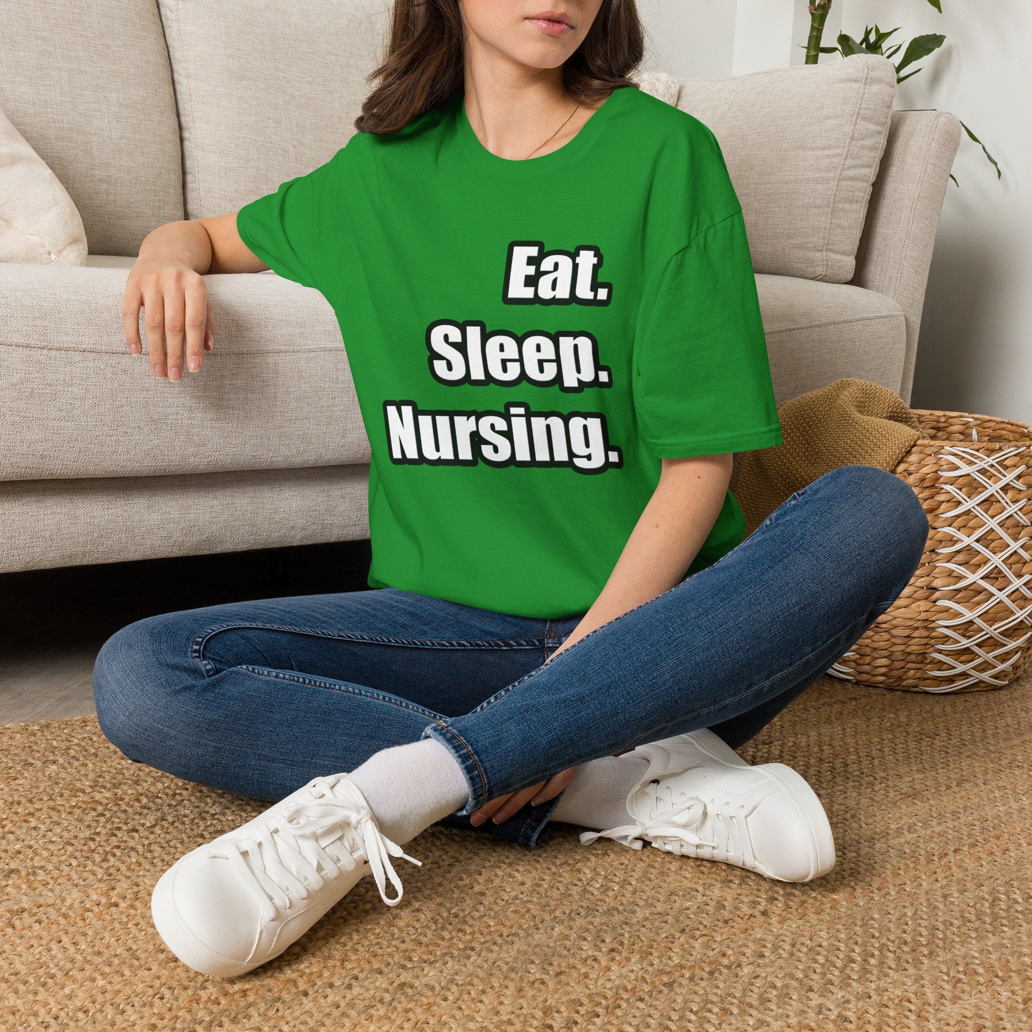 Eat. Sleep. Nursing. - Unisex Softstyle T-Shirt
