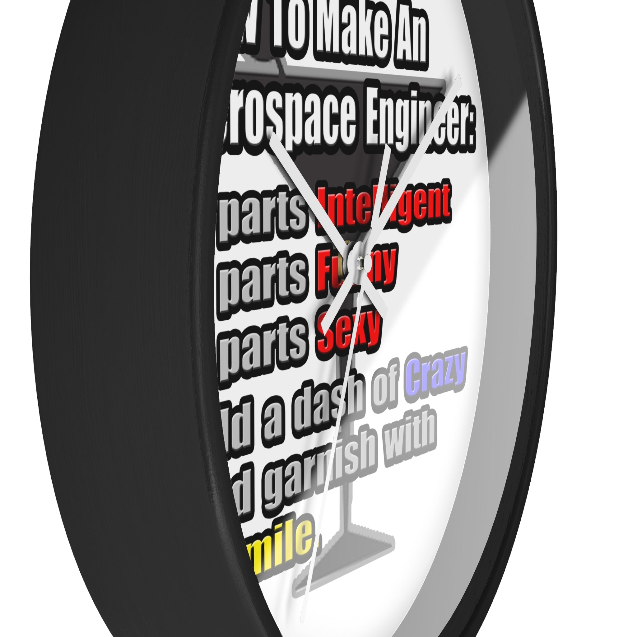 How To Make an Aerospace Engineer - Wall Clock