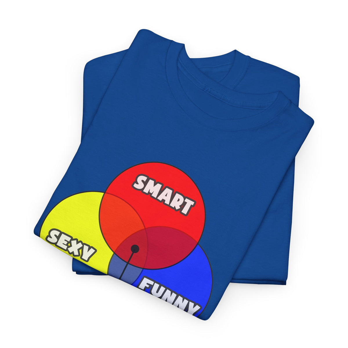Venn Diagram .. Electrical Engineers - Unisex Heavy Cotton Tee