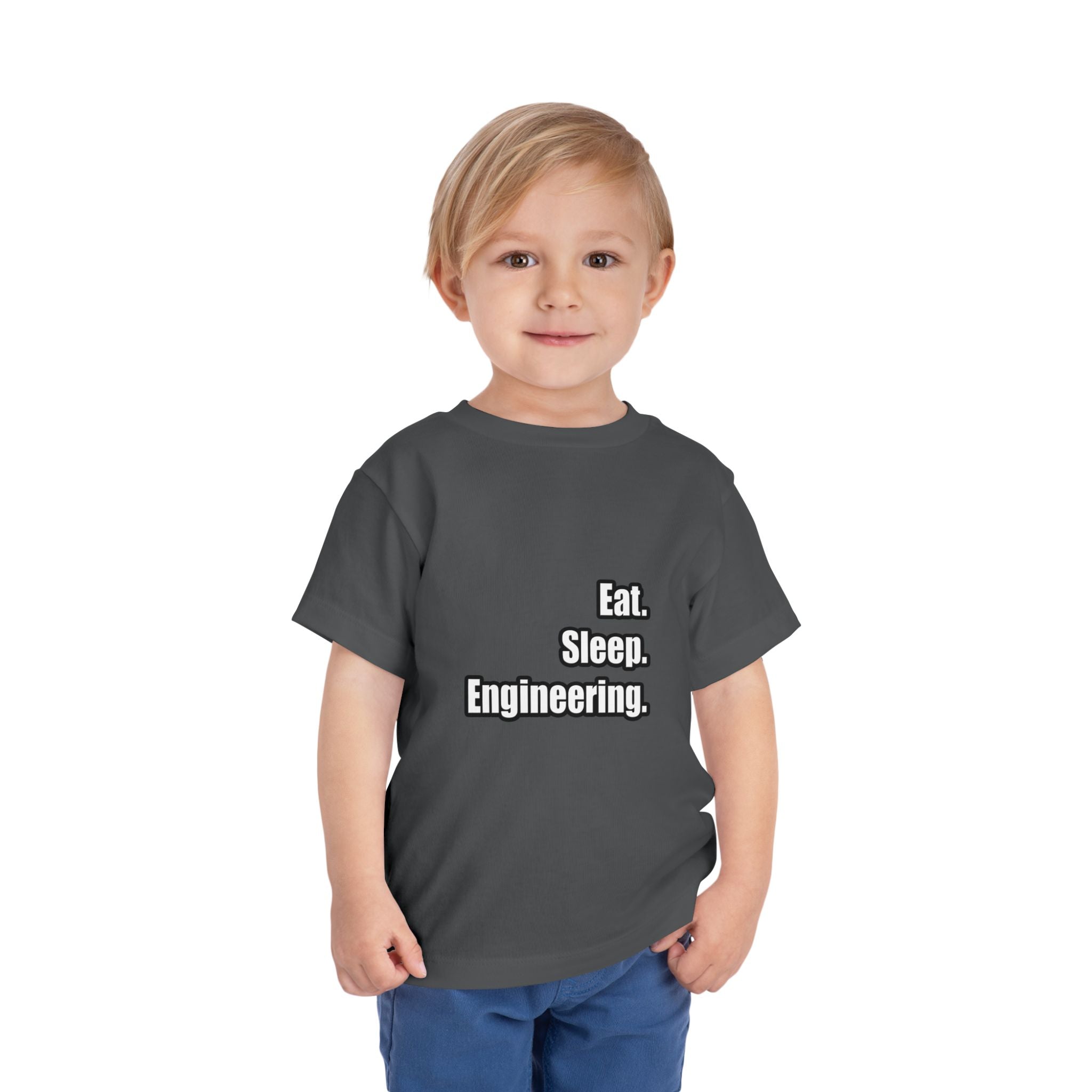 Eat. Sleep. Engineering - Toddler Short Sleeve Tee