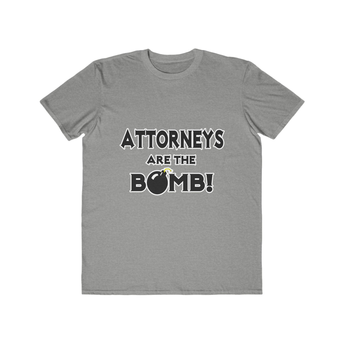 Attorneys Are The Bomb! - Men's Lightweight Fashion Tee