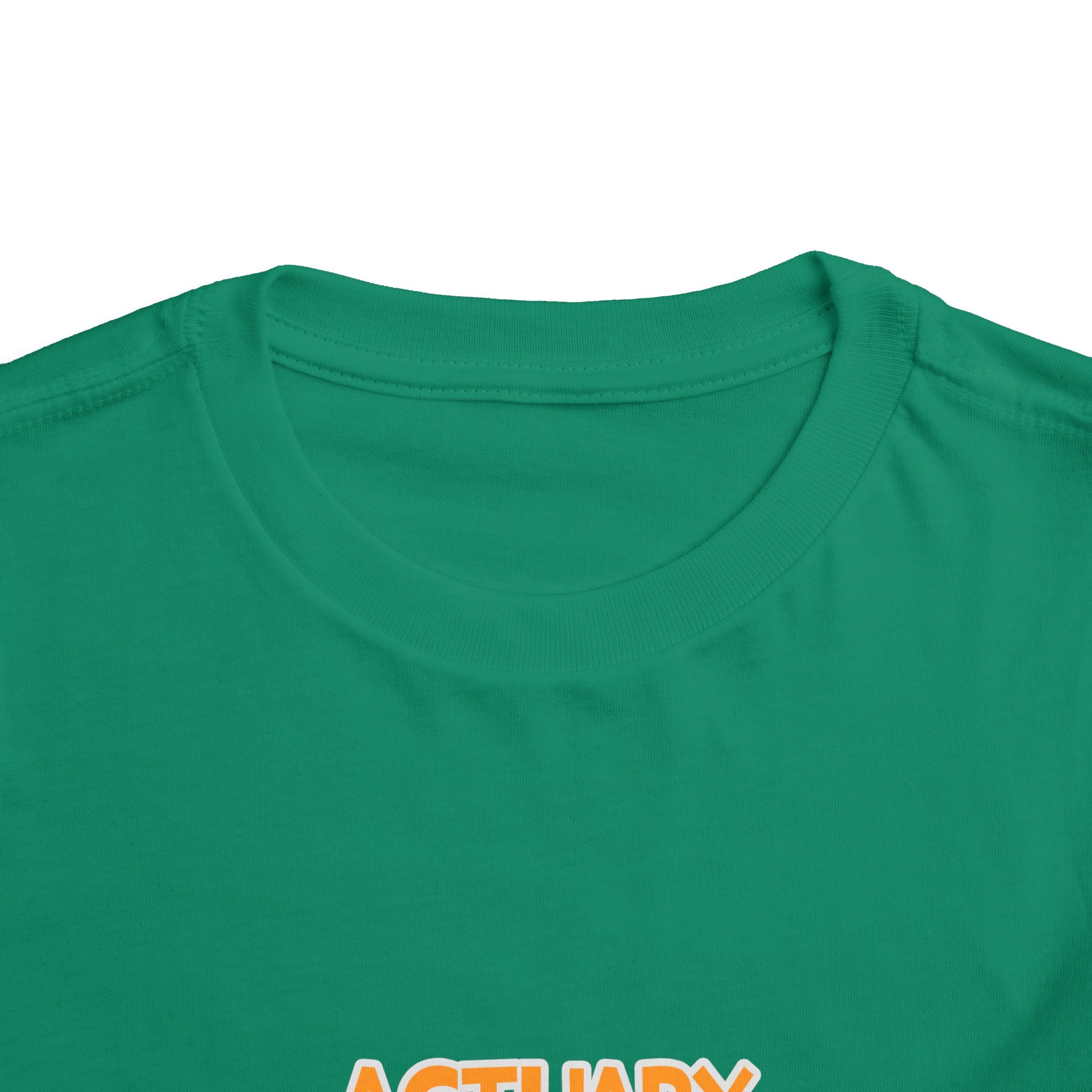 Actuary ... Will Work For Cupcakes - Toddler Short Sleeve Tee
