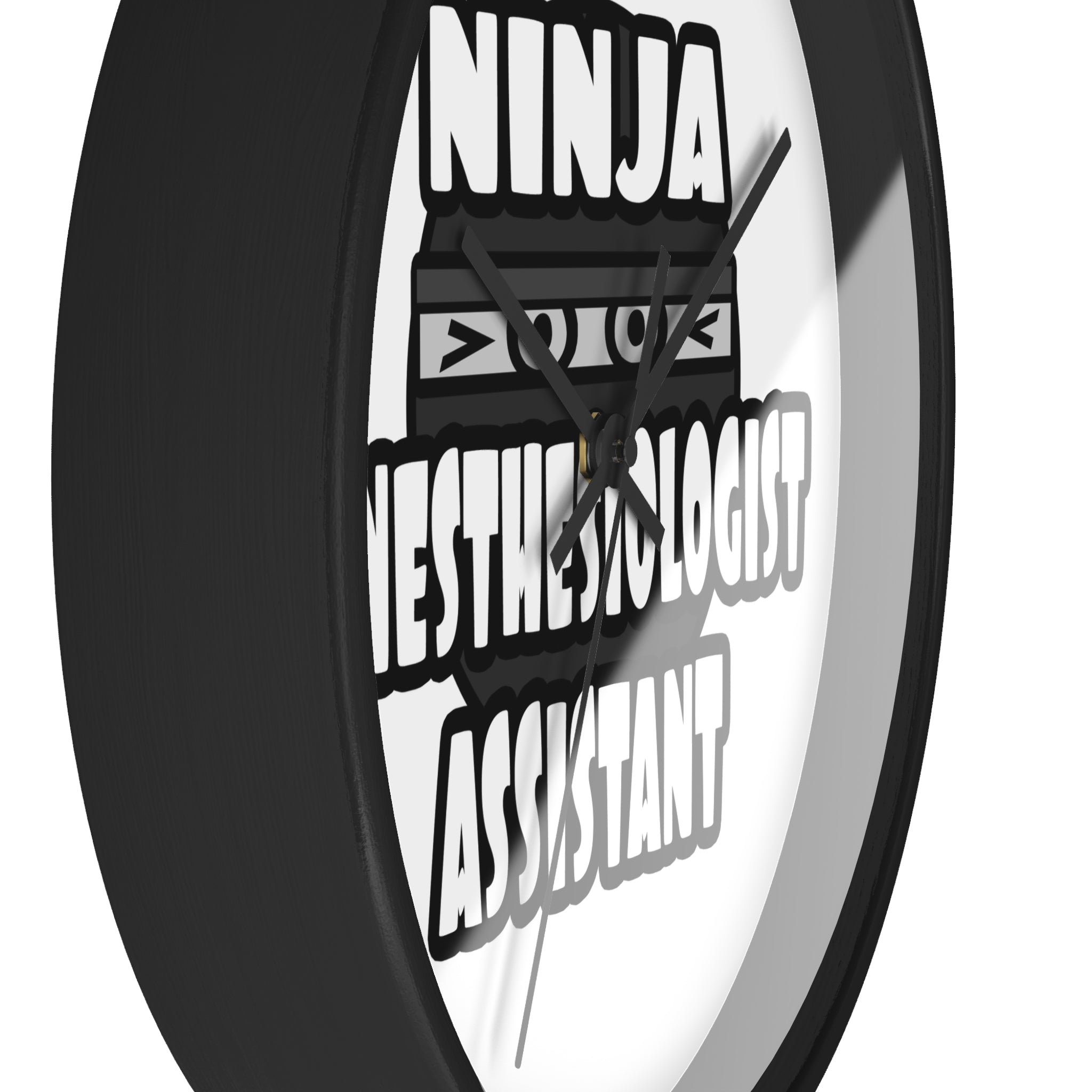Ninja Anesthesiologist Assistant - Wall Clock