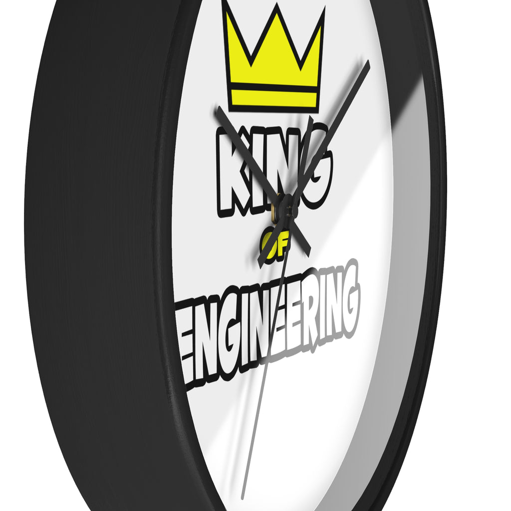 King of Engineering - Wall Clock